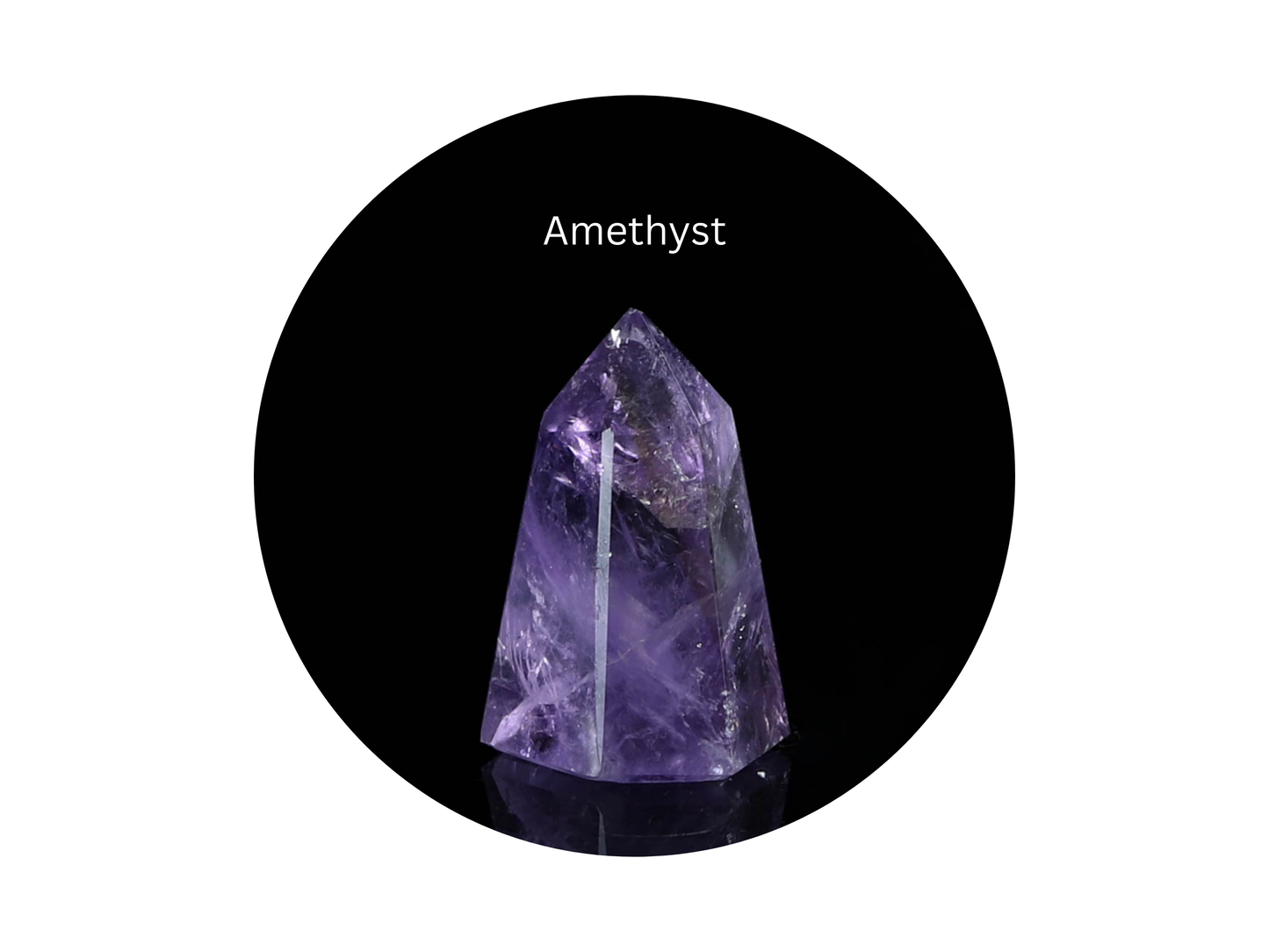 Amethyst Crystal Sticker - Digital Download