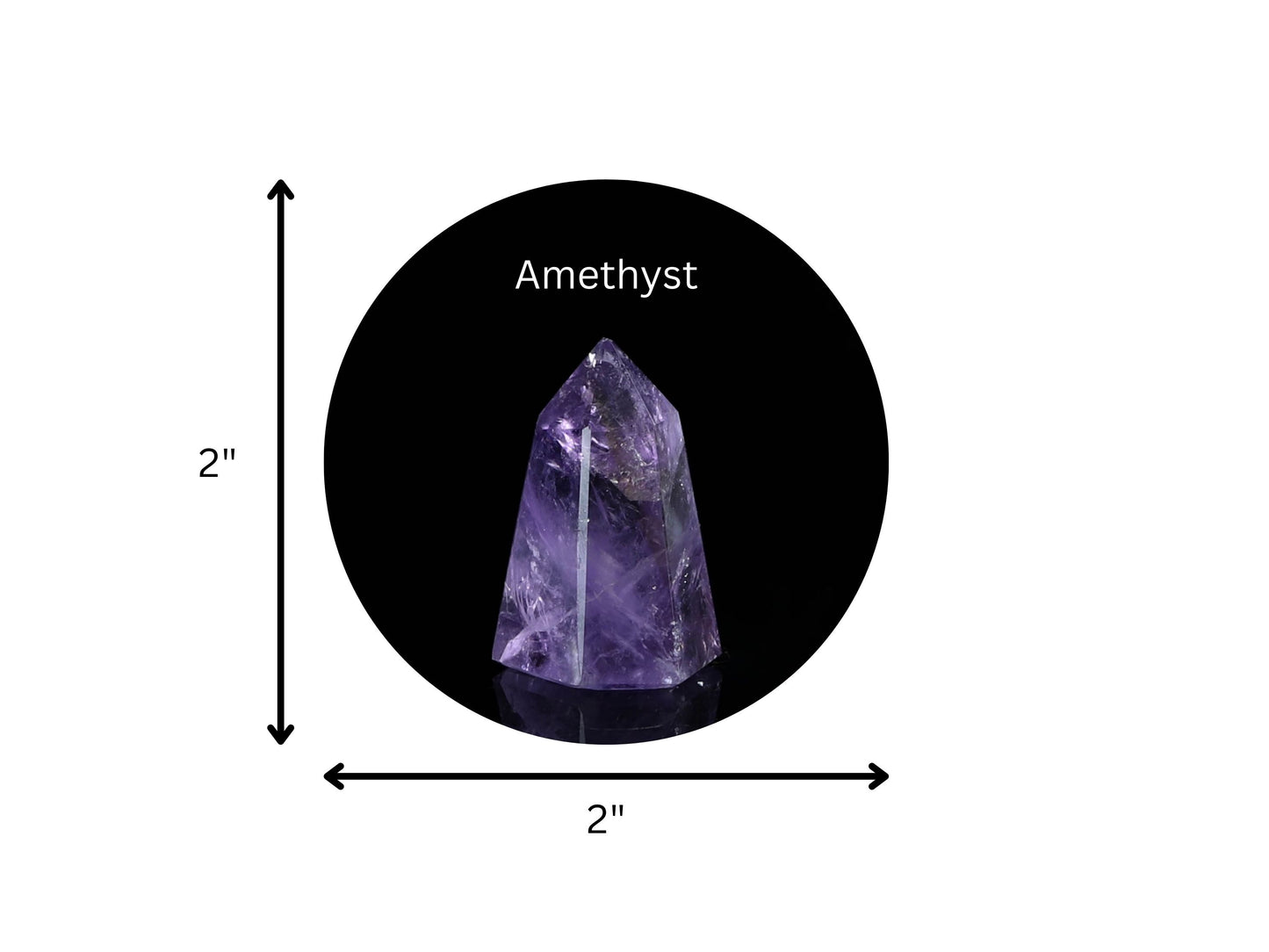 Amethyst Crystal Sticker - Digital Download