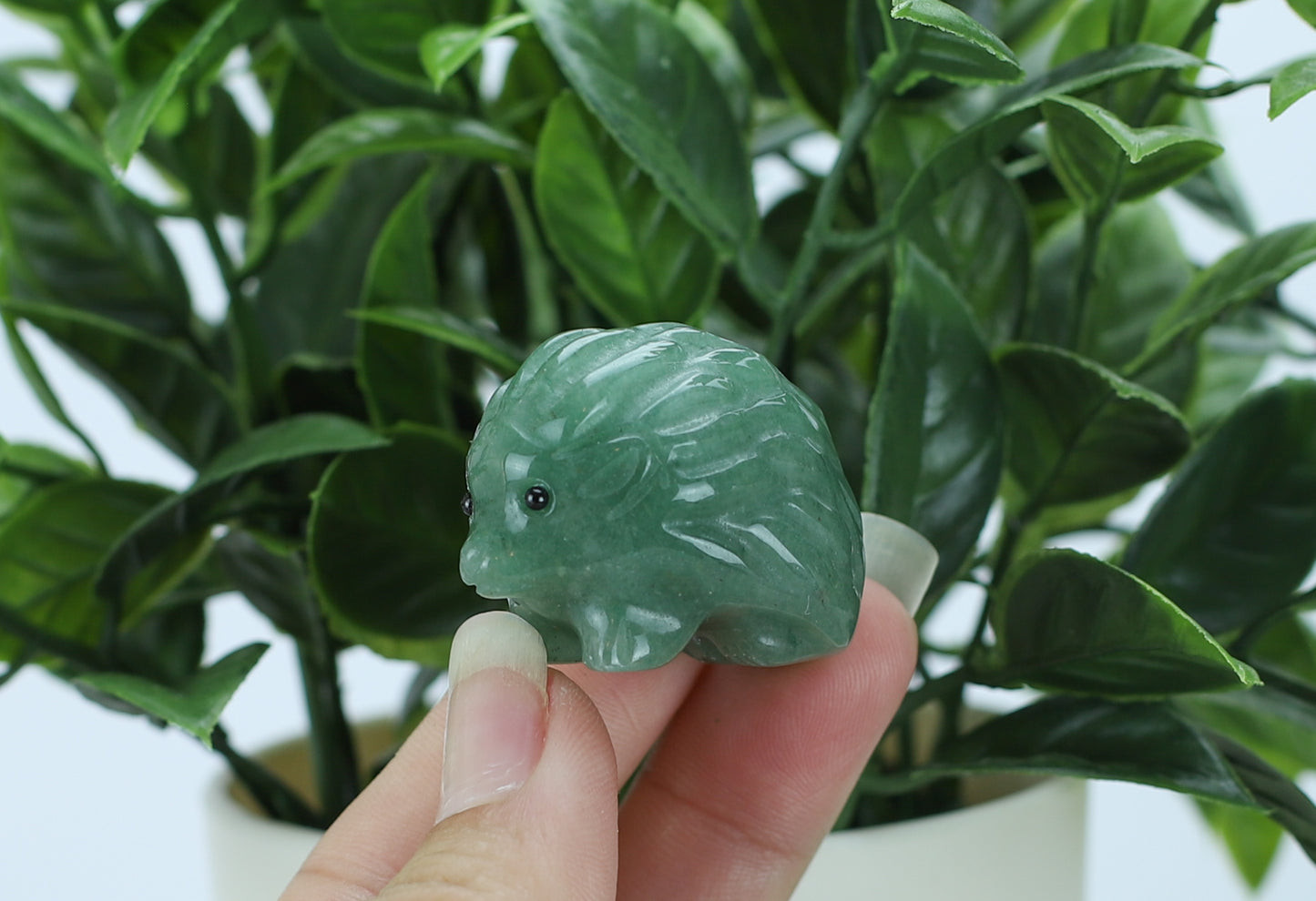 Green Aventurine Hedgehog Crystal