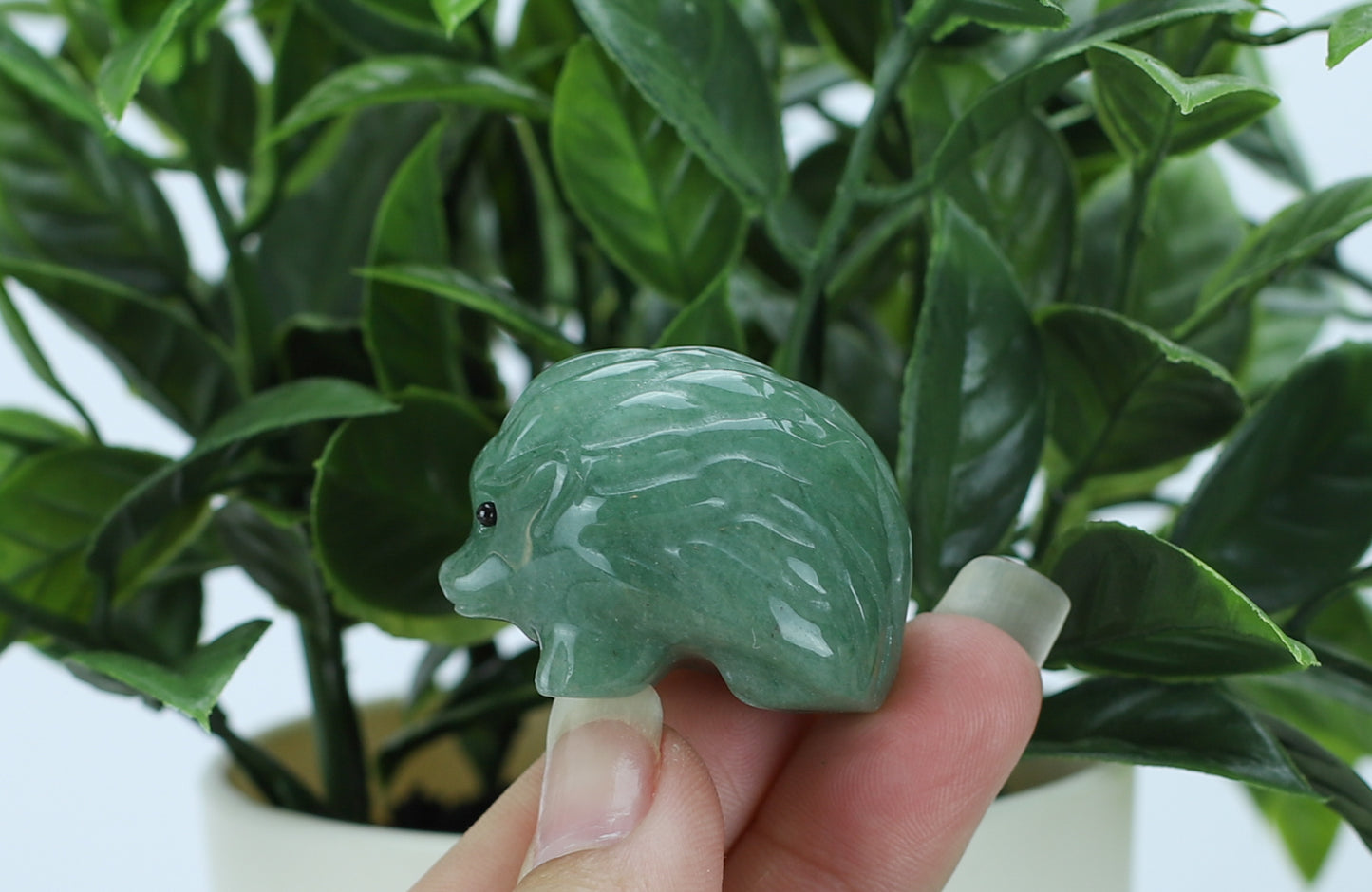 Green Aventurine Hedgehog Crystal