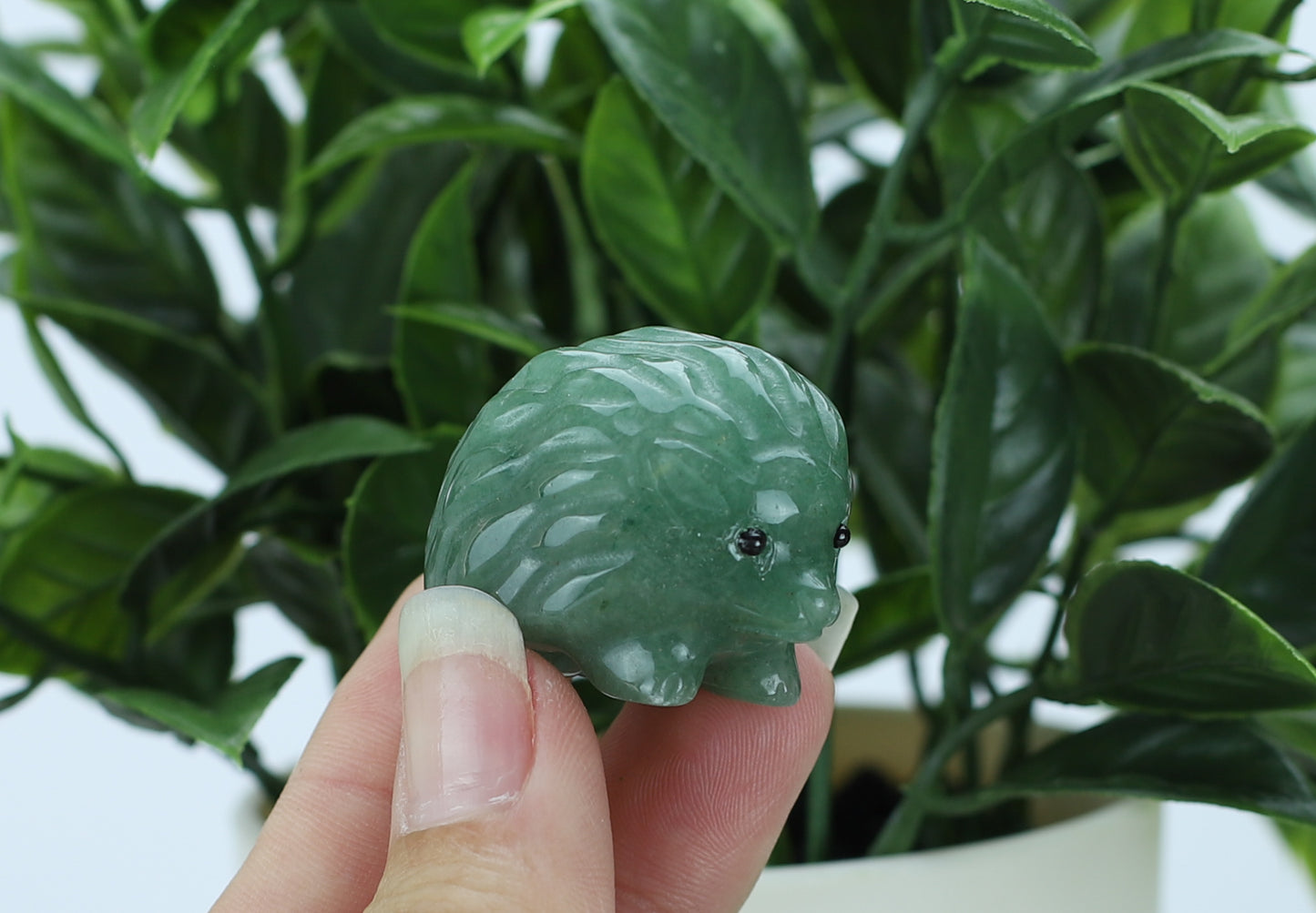 Green Aventurine Hedgehog Crystal