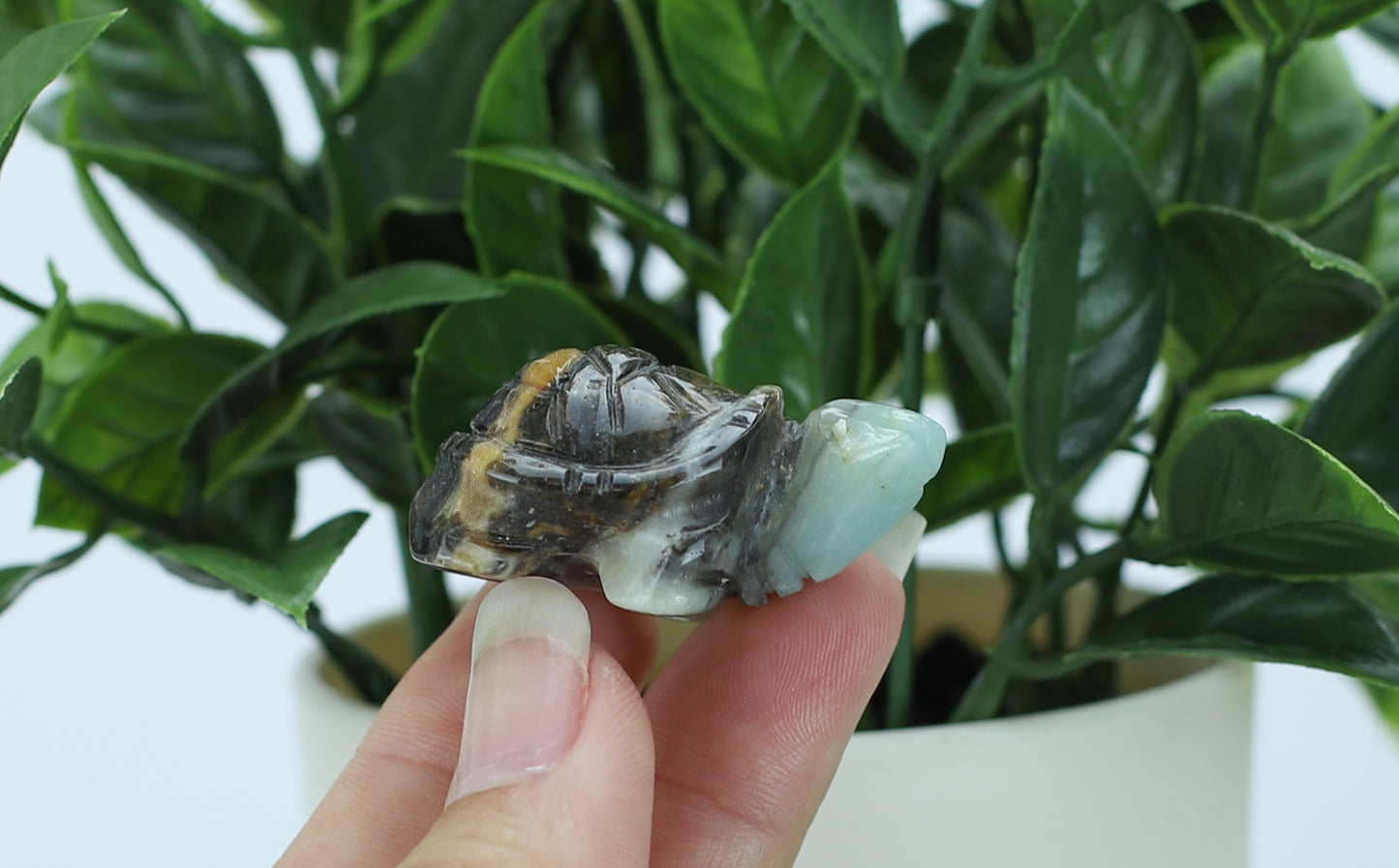 Calcite Crystal Turtle