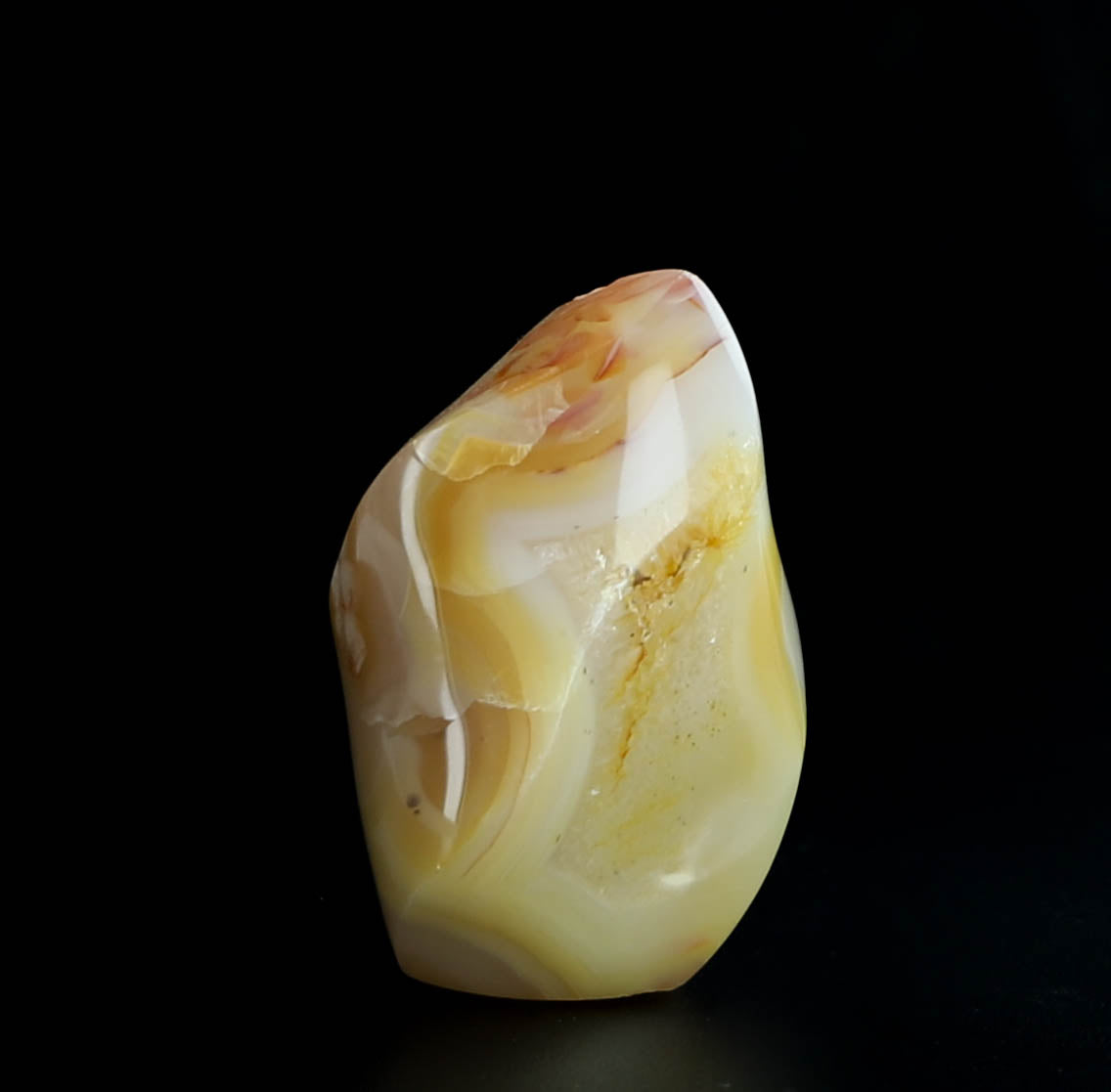 Flower Agate Crystal Flame