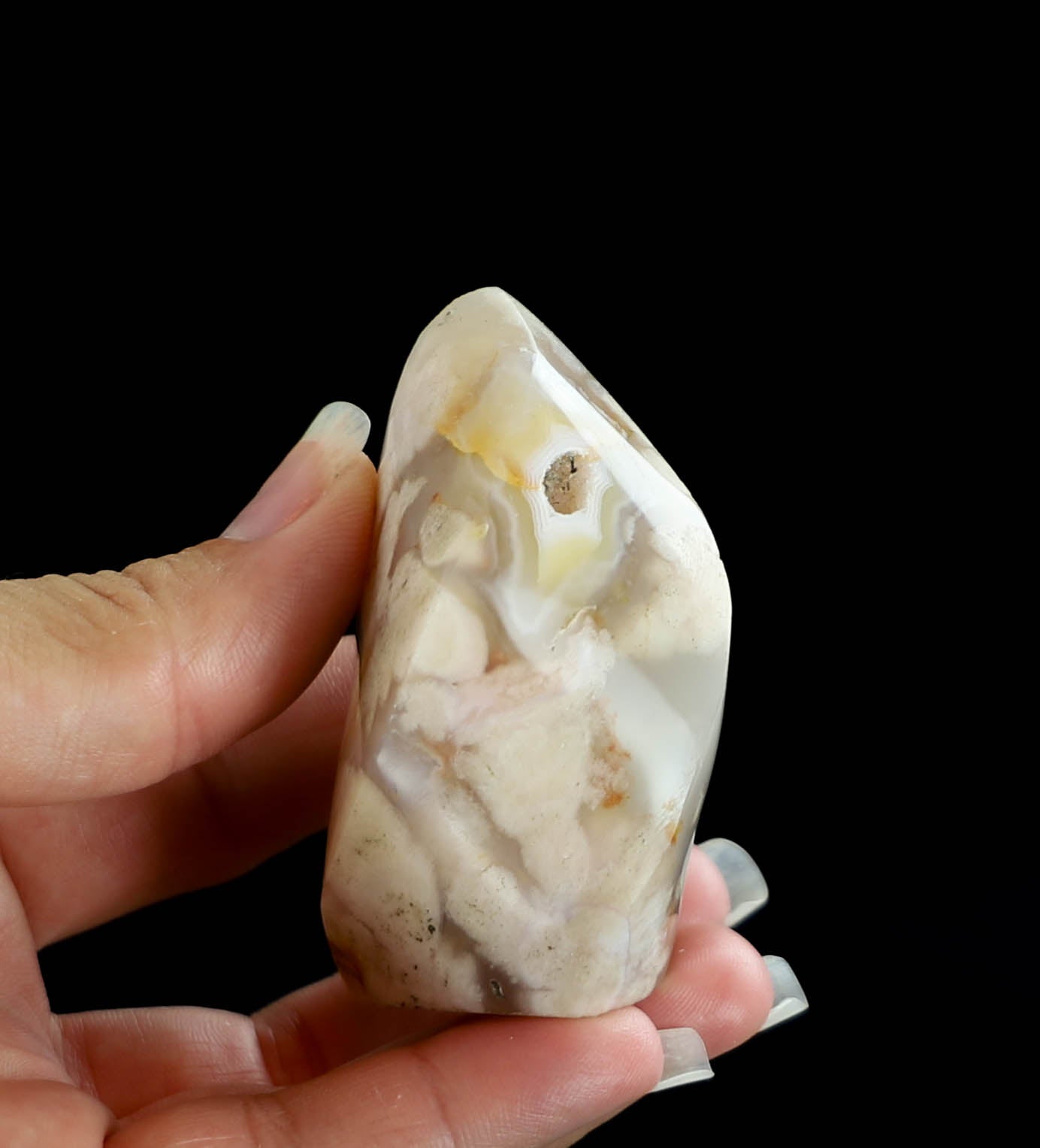 Flower Agate Flame,