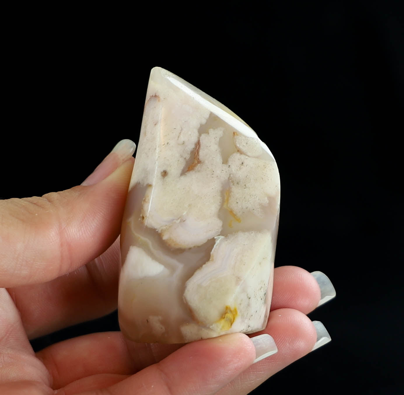 Flower Agate Flame,
