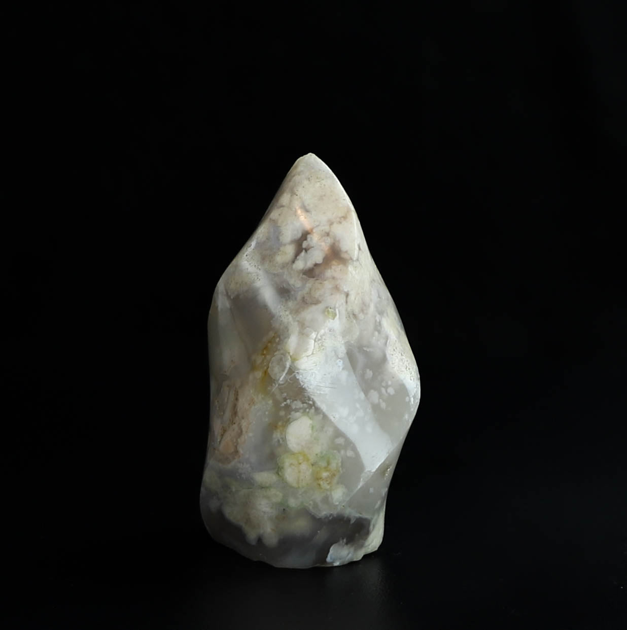 Flower Agate Crystal Flame