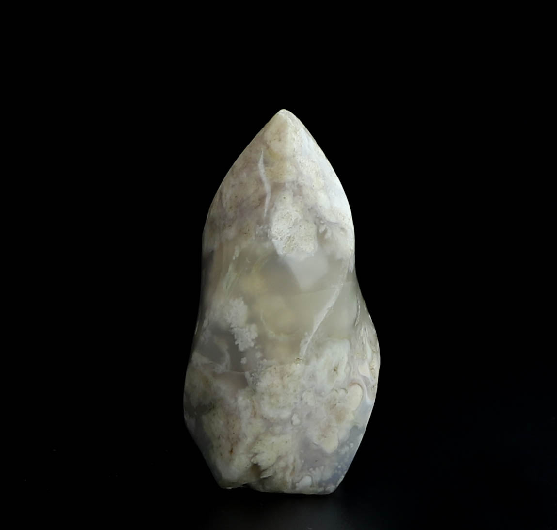 Flower Agate Crystal Flame