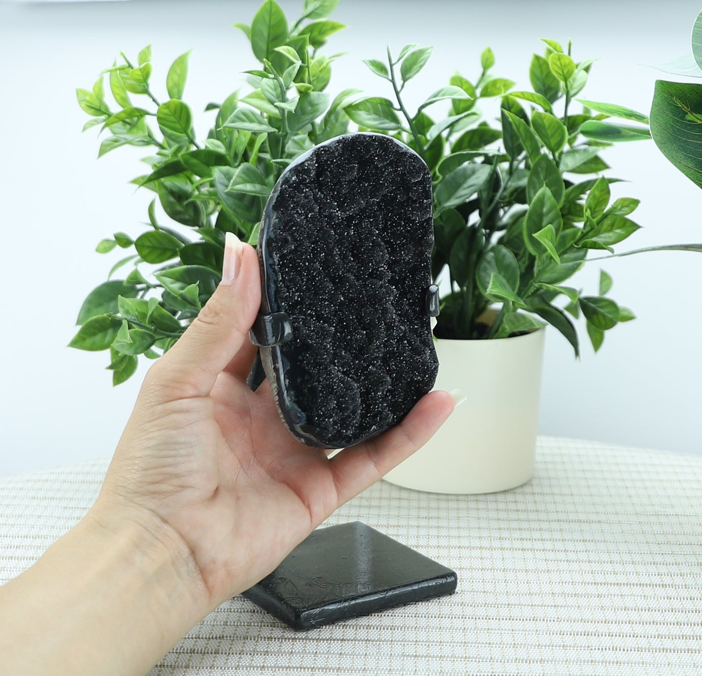 Black Amethyst Statement Crystal