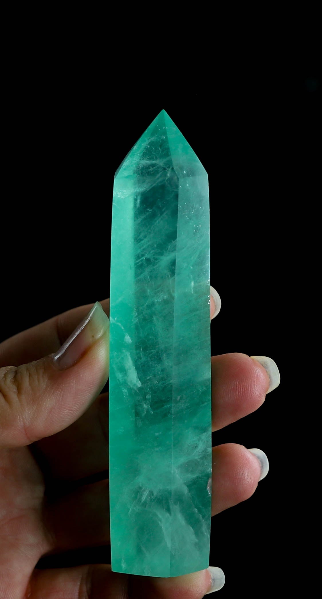 Green Fluorite Tower