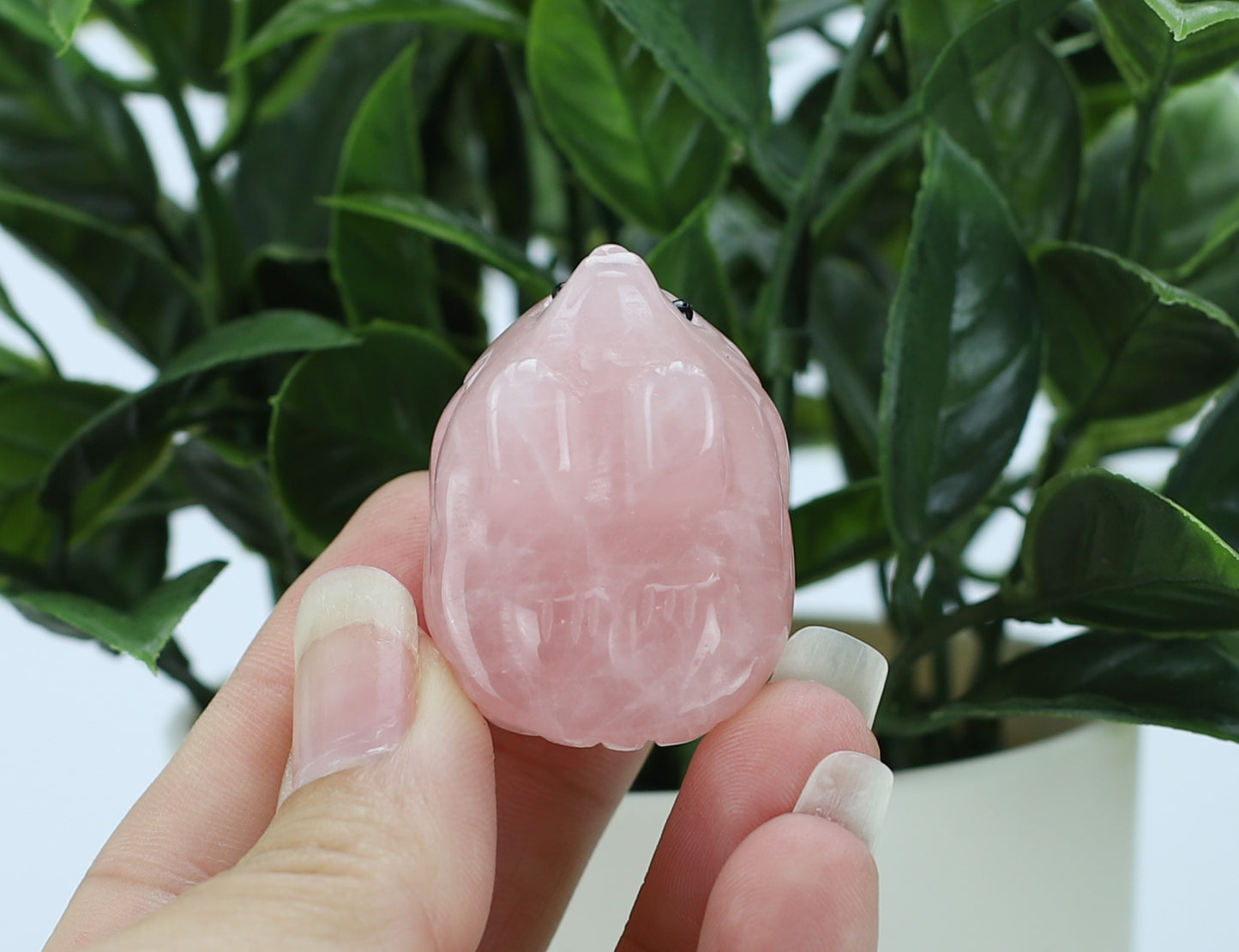 Rose Quartz Hedgehog Crystal