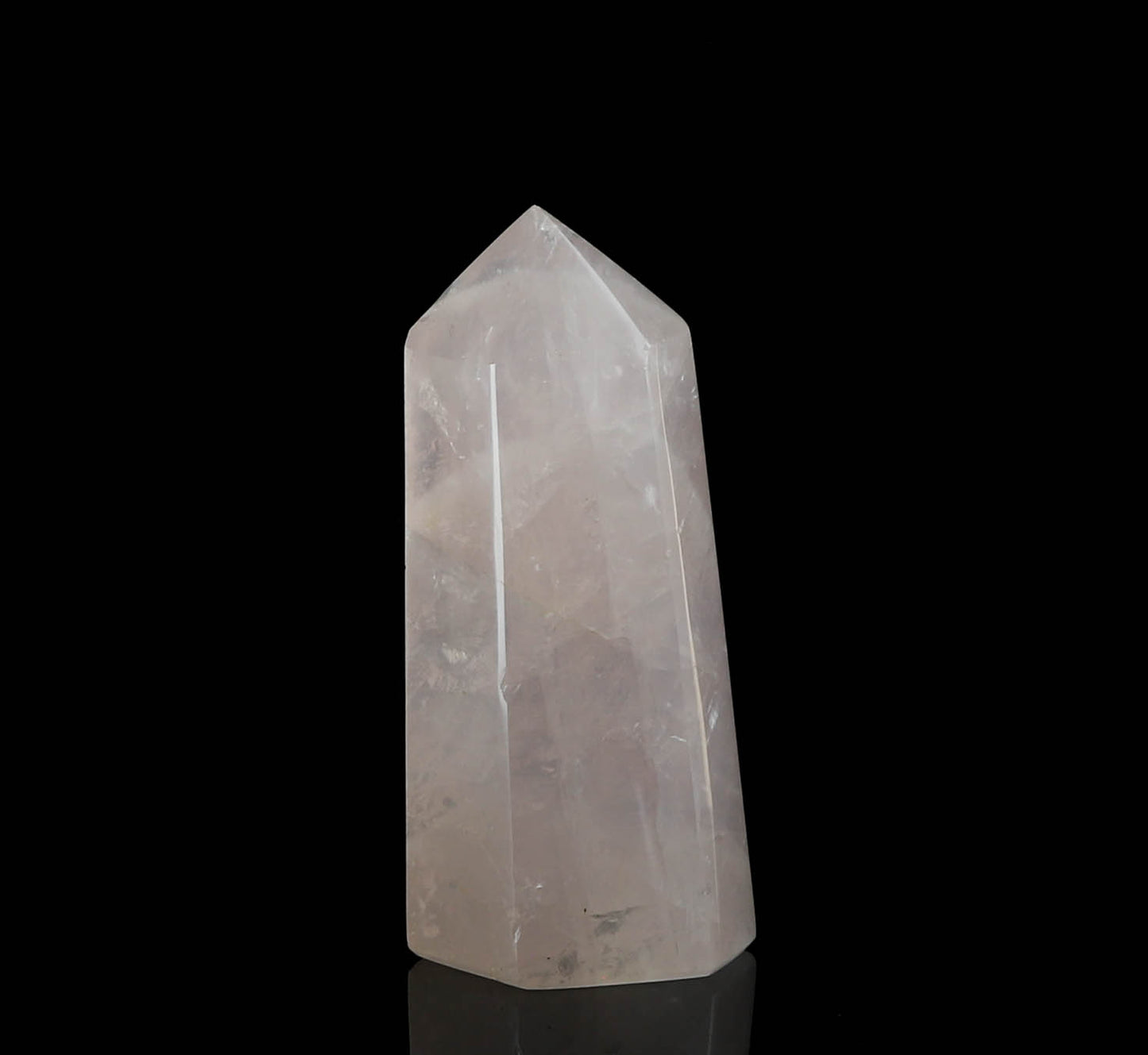 Natural Rose Quartz Tower - Healing, Love, Courage