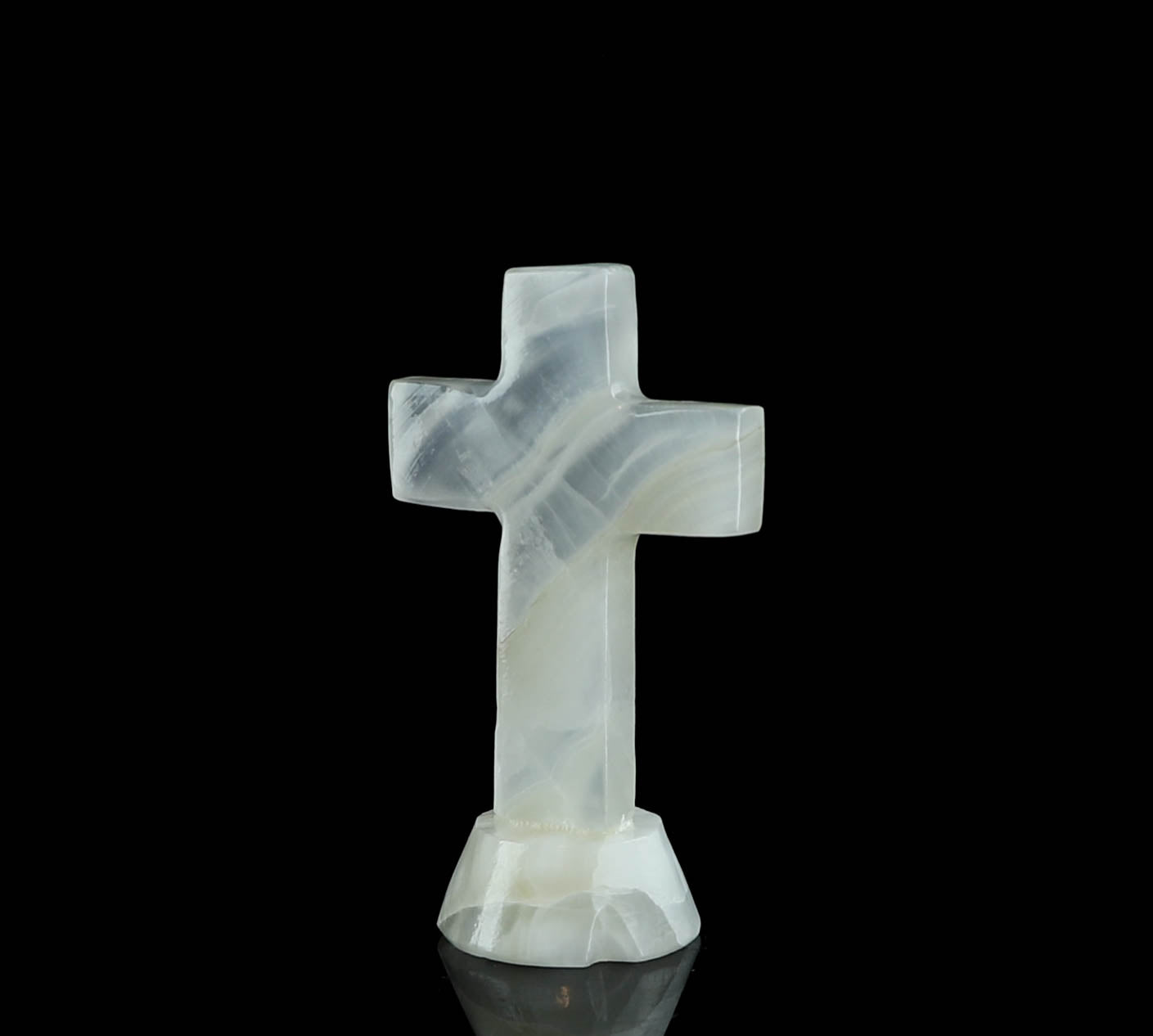 Onyx Crystal Cross