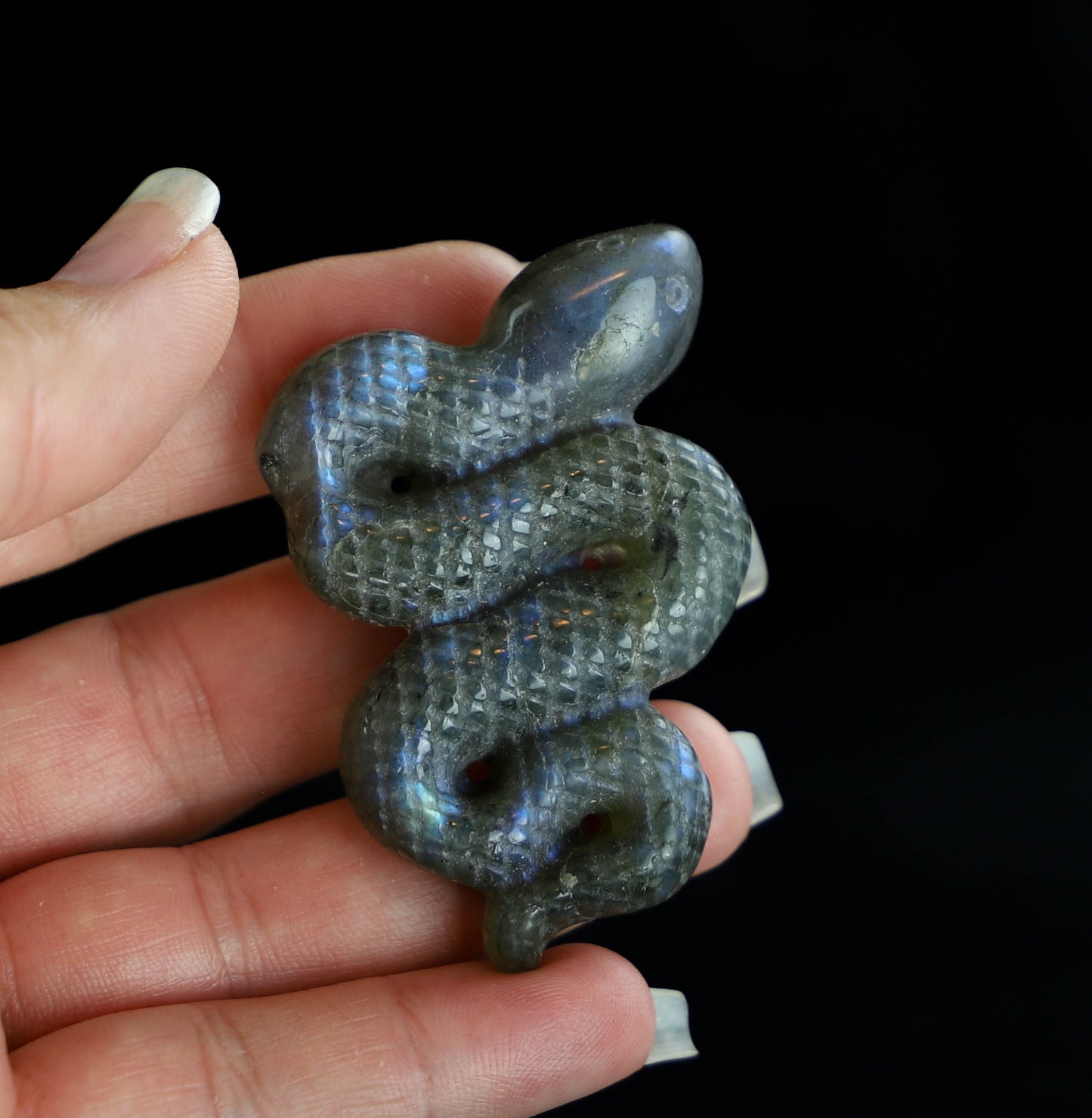 Labradorite Snake Crystal