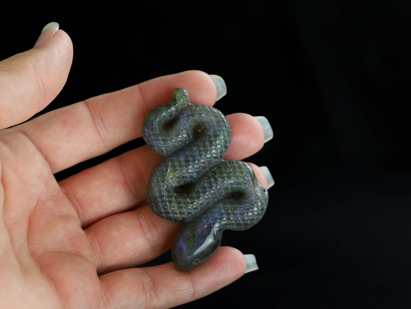 Labradorite Snake Crystal
