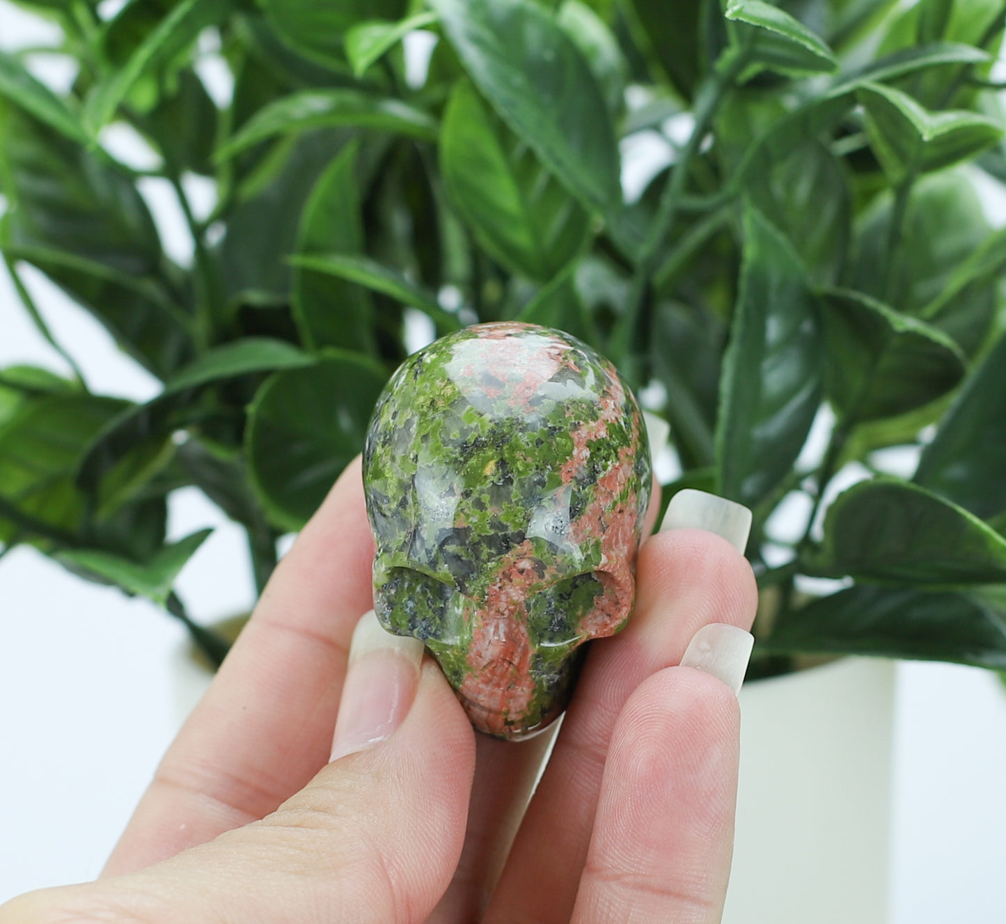 Unakite Mini Skull