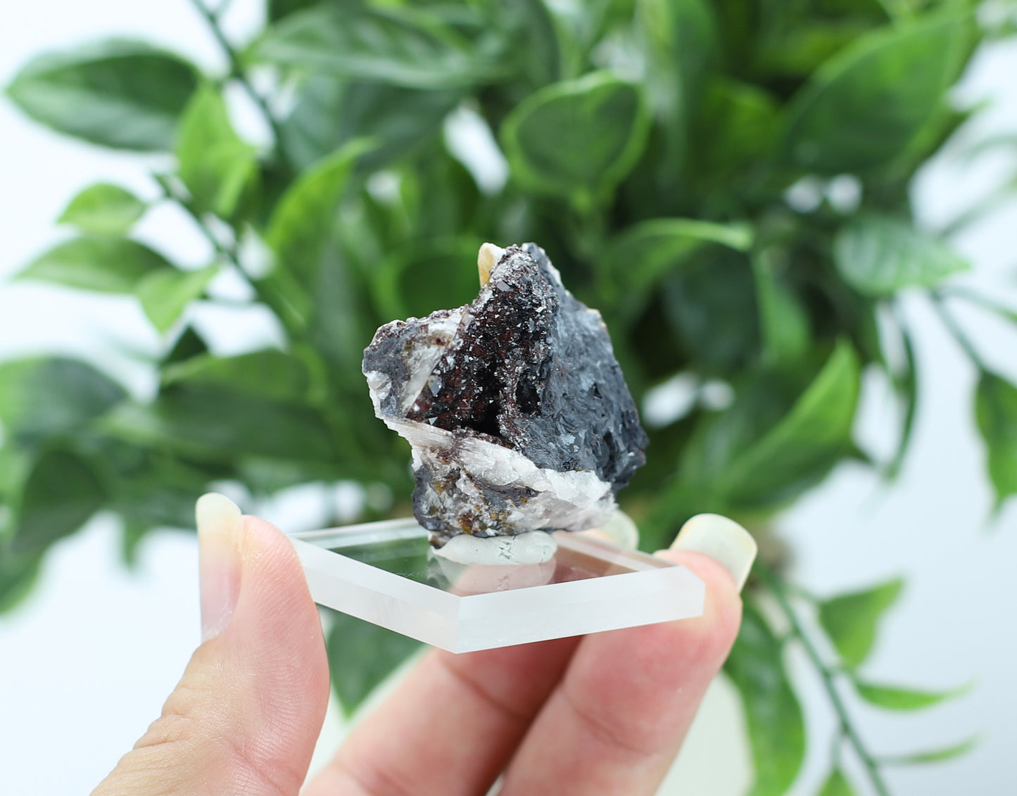 Manganese and Quartz Specimen