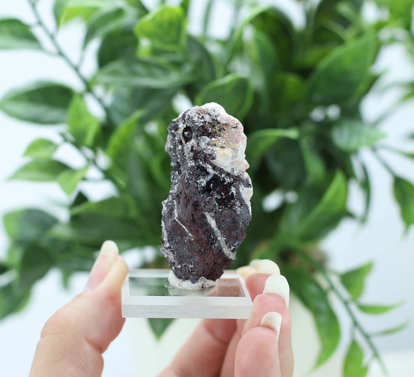 Manganese and Quartz Specimen