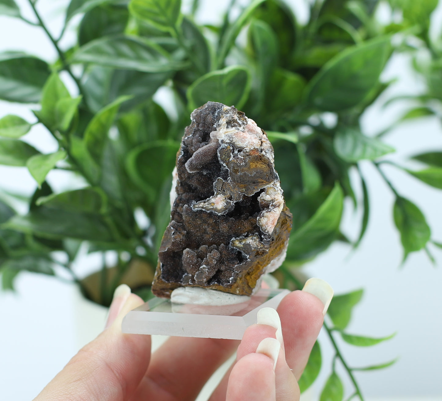 Manganese and Quartz Specimen