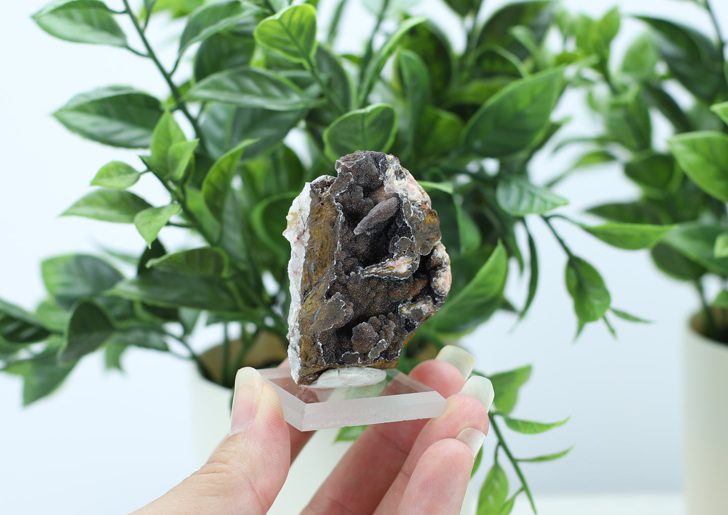 Manganese and Quartz Specimen