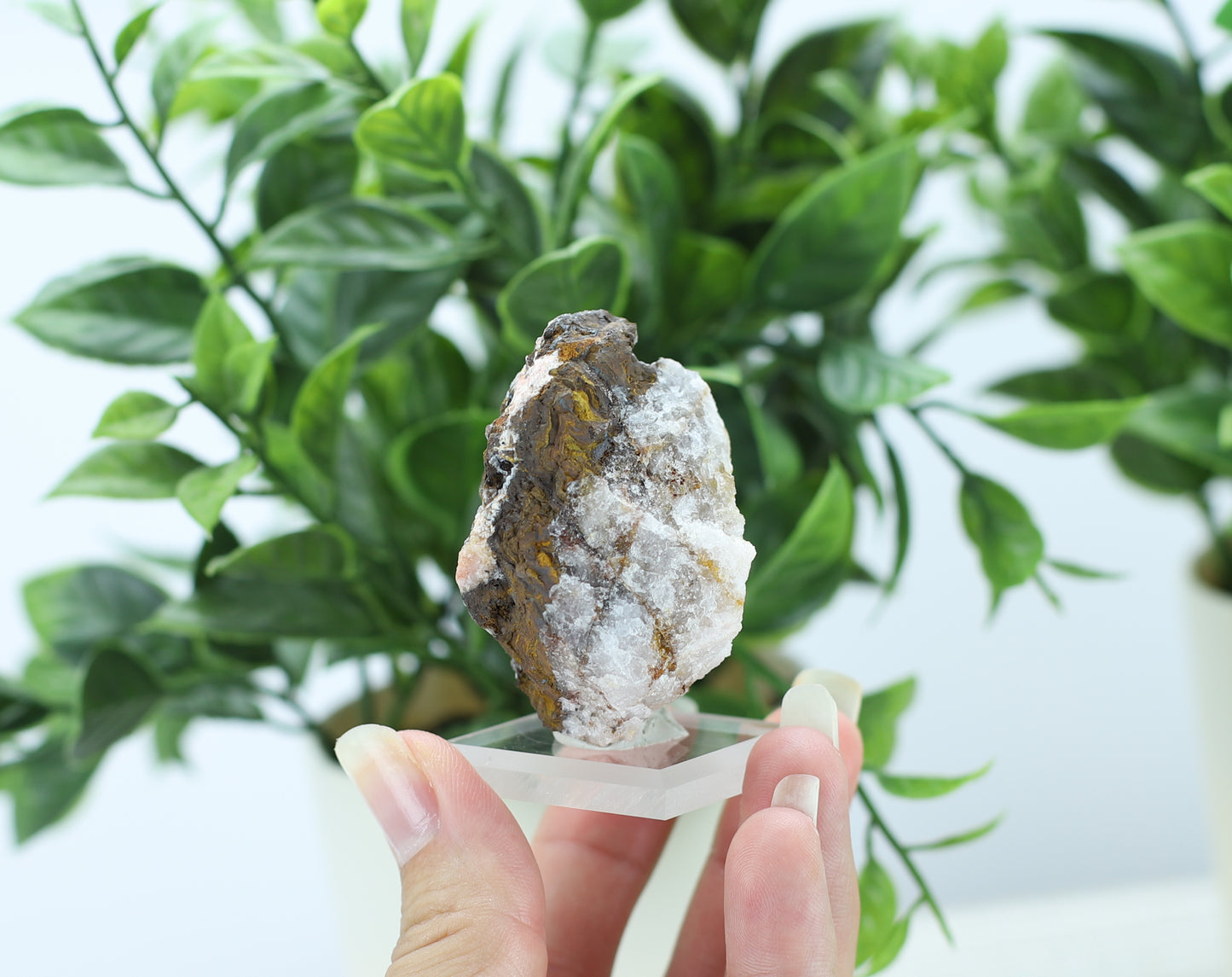 Manganese and Quartz Specimen