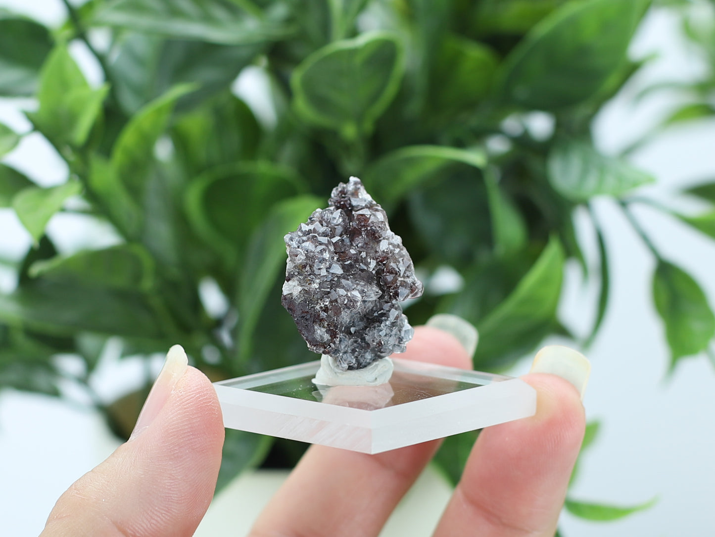Manganese and Quartz Crystal