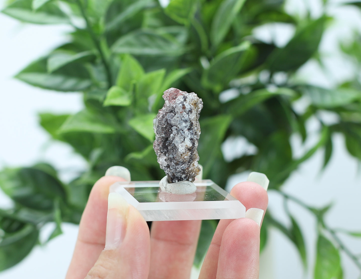 Manganese and Quartz Crystal