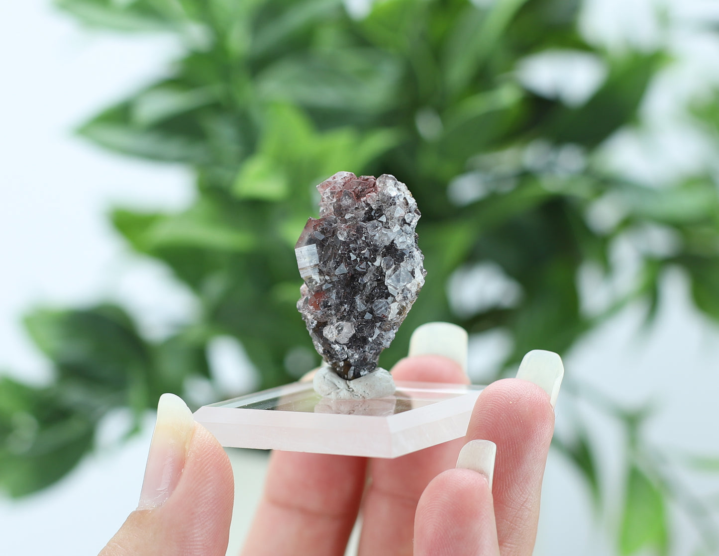 Manganese and Quartz Crystal