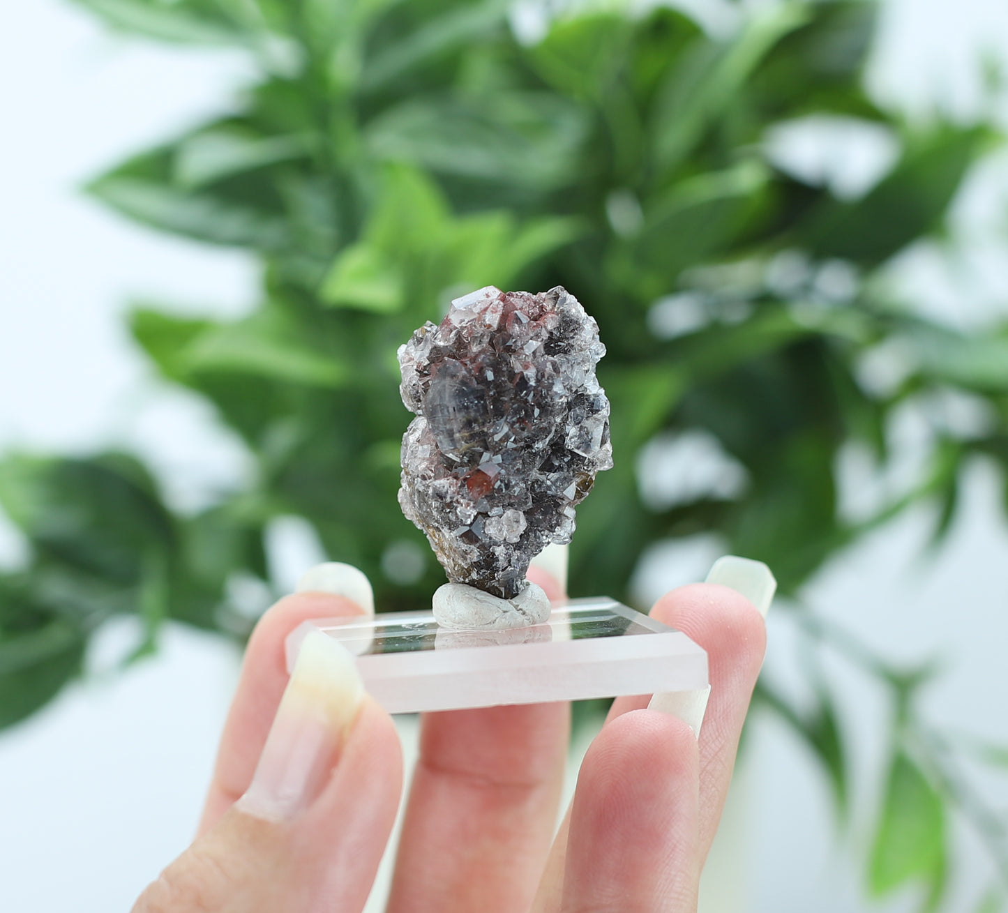 Manganese and Quartz Crystal