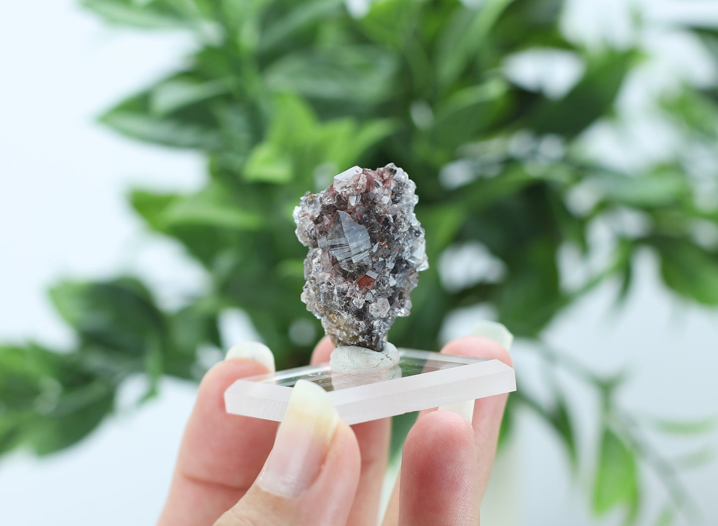 Manganese and Quartz Crystal