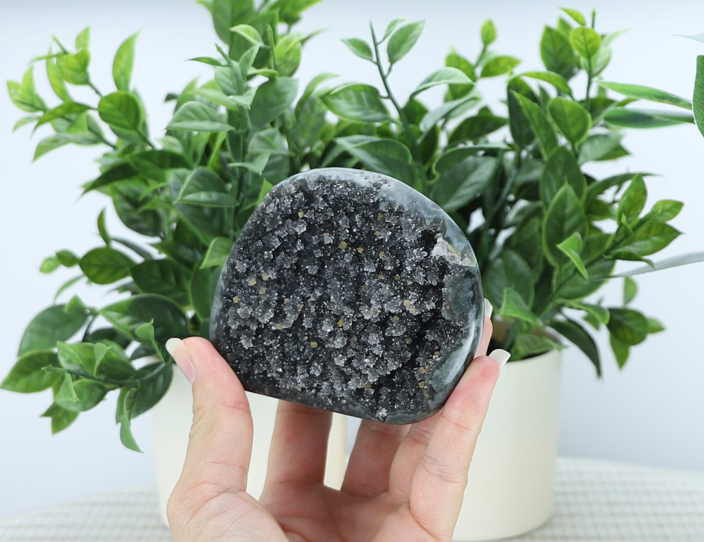 Black Amethyst Statement Crystal