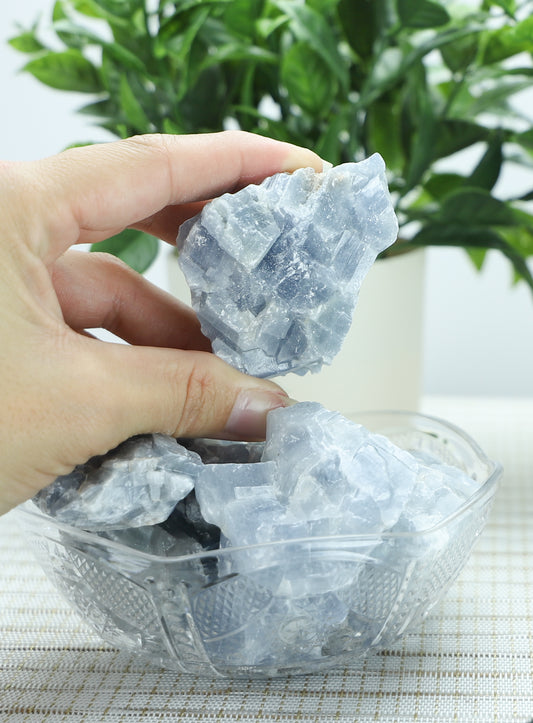 Blue Calcite Crystal