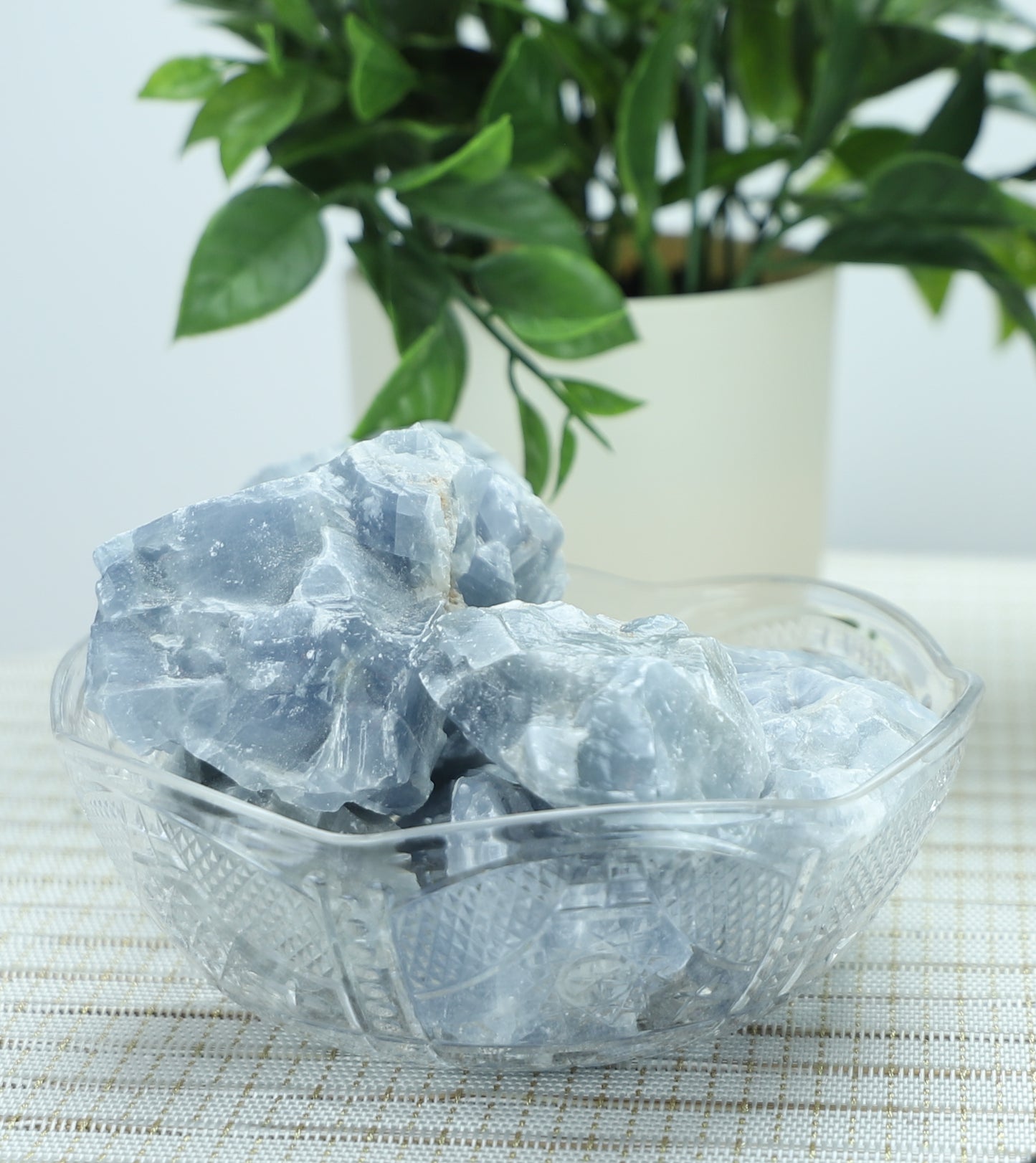 Blue Calcite Crystal