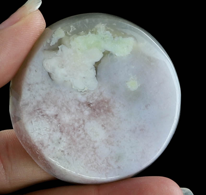 Flower Agate Crystal Bowl - Perfect for Meditation and Spiritual Energy