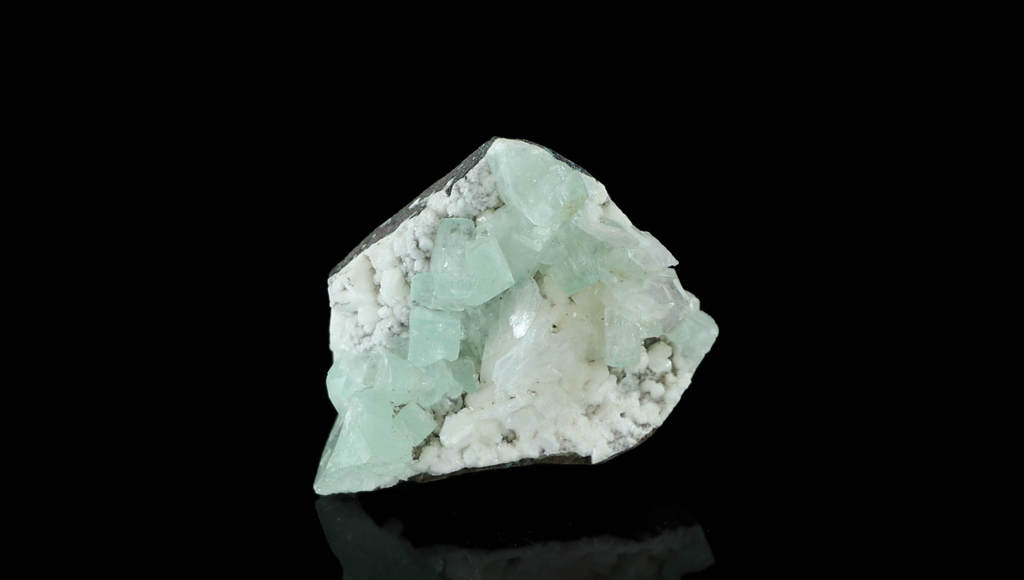 Green Apophyllite Specimen - Calming and Healing Mineral Décor