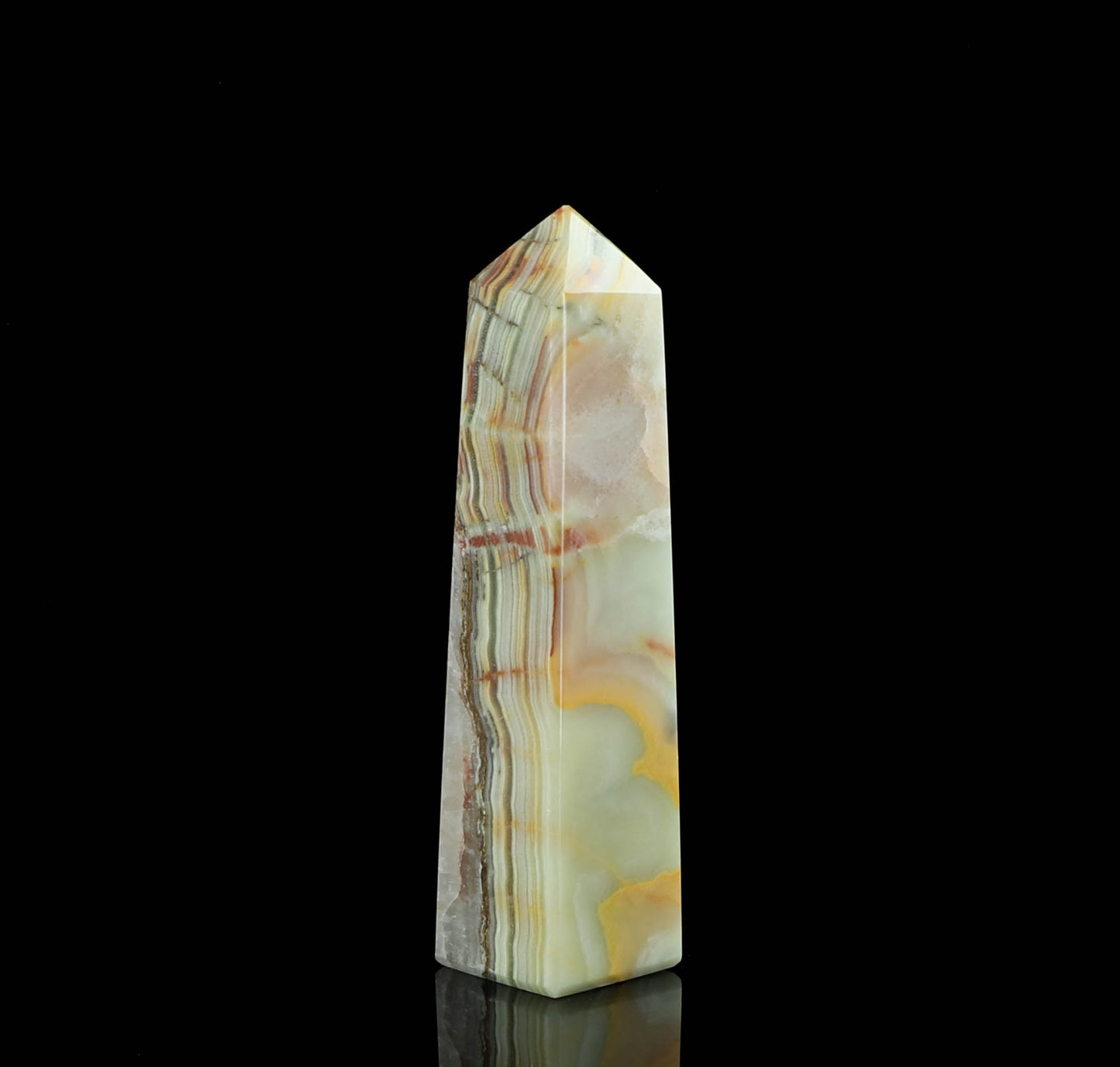 Natural Onyx Crystal Tower - Healing and Positive Energy