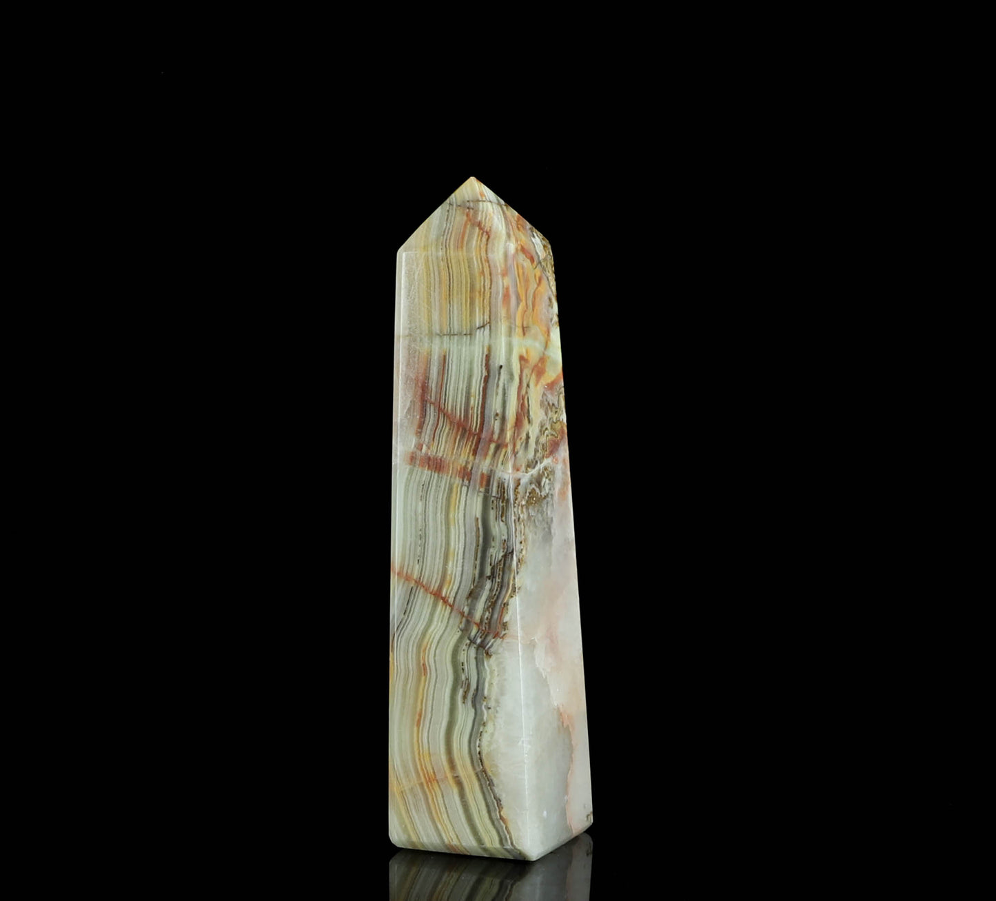 Natural Onyx Crystal Tower - Healing and Positive Energy