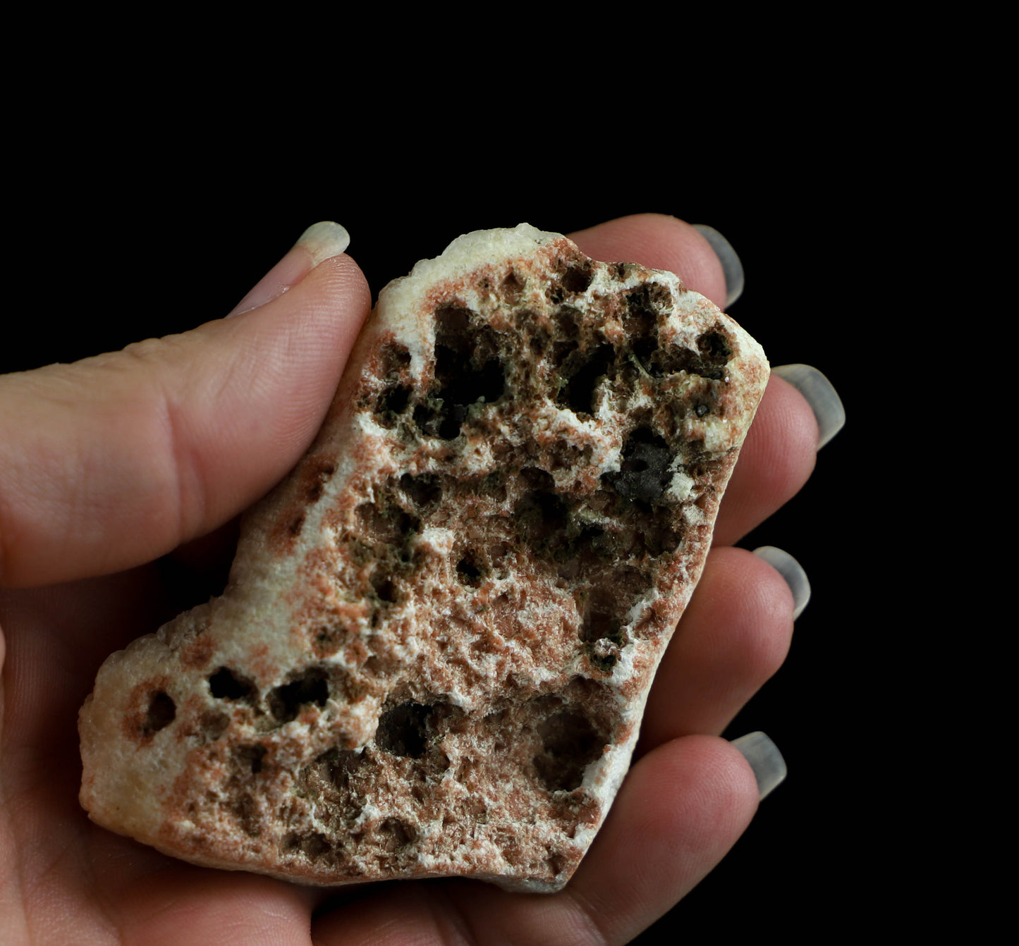 Peach Stilbite Specimen - Healing Crystal for Collectors and Enthusiasts