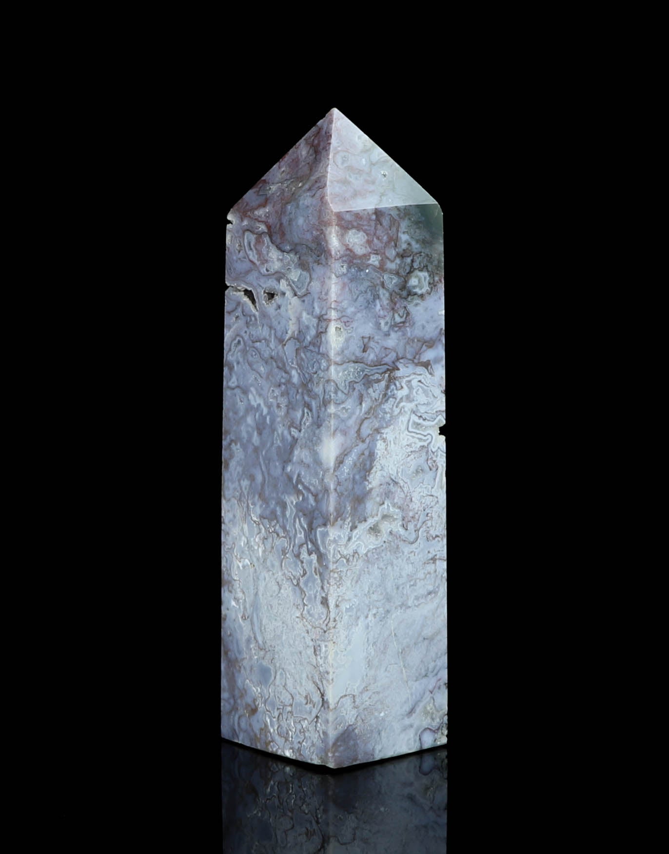 Ocean Jasper Tower - Cristal curativo natural para el equilibrio y la tranquilidad