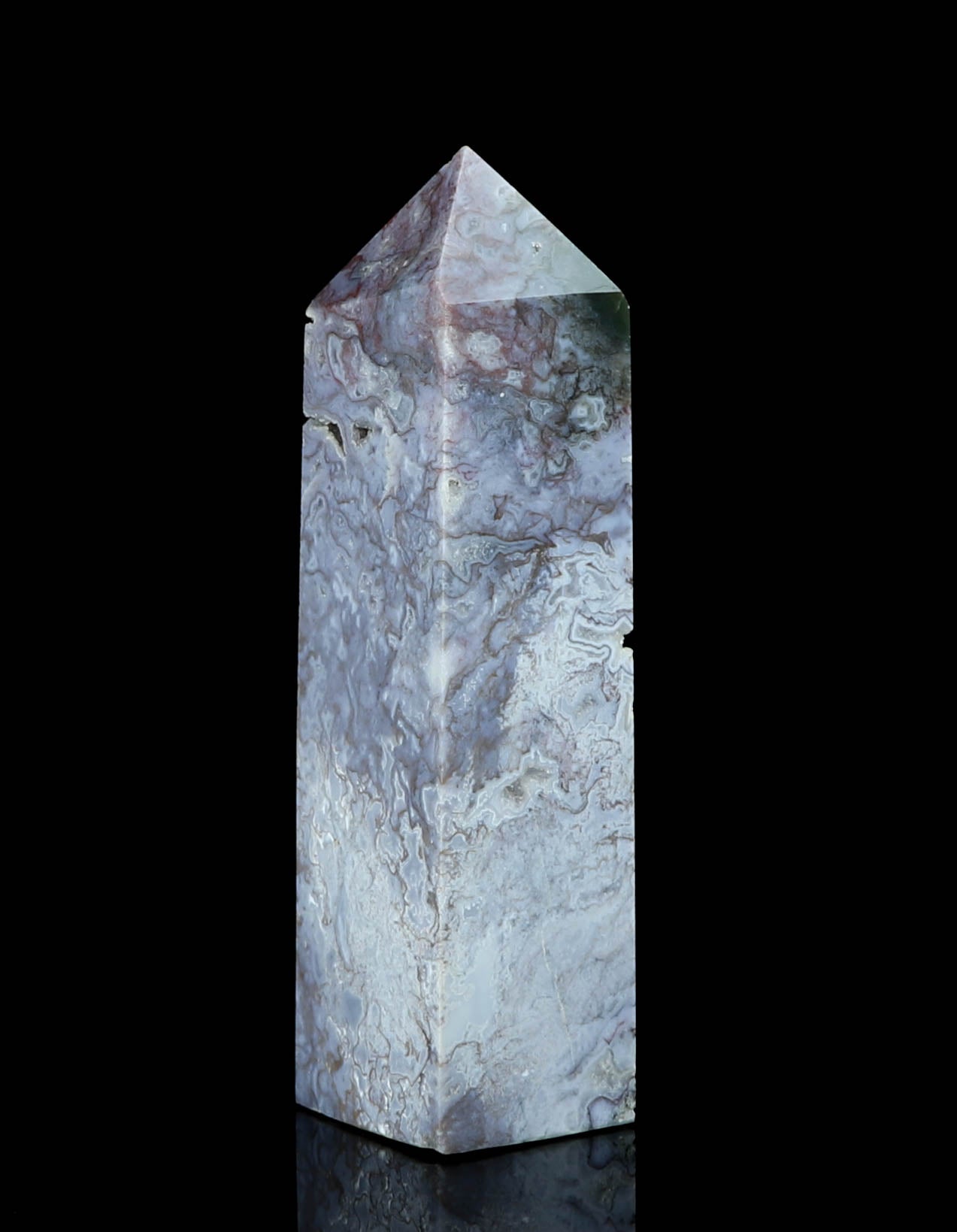 Ocean Jasper Tower - Cristal curativo natural para el equilibrio y la tranquilidad