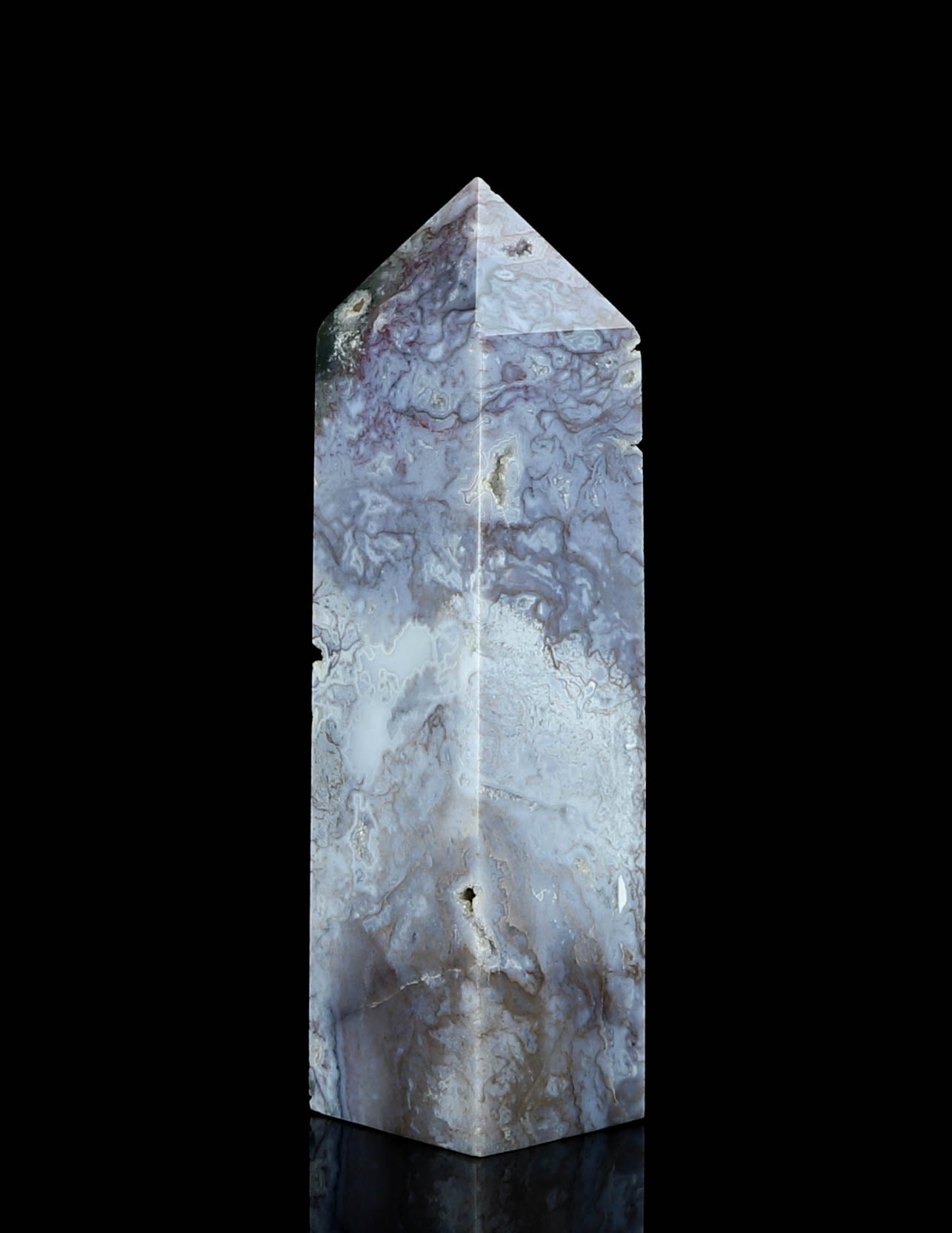 Ocean Jasper Tower - Cristal curativo natural para el equilibrio y la tranquilidad