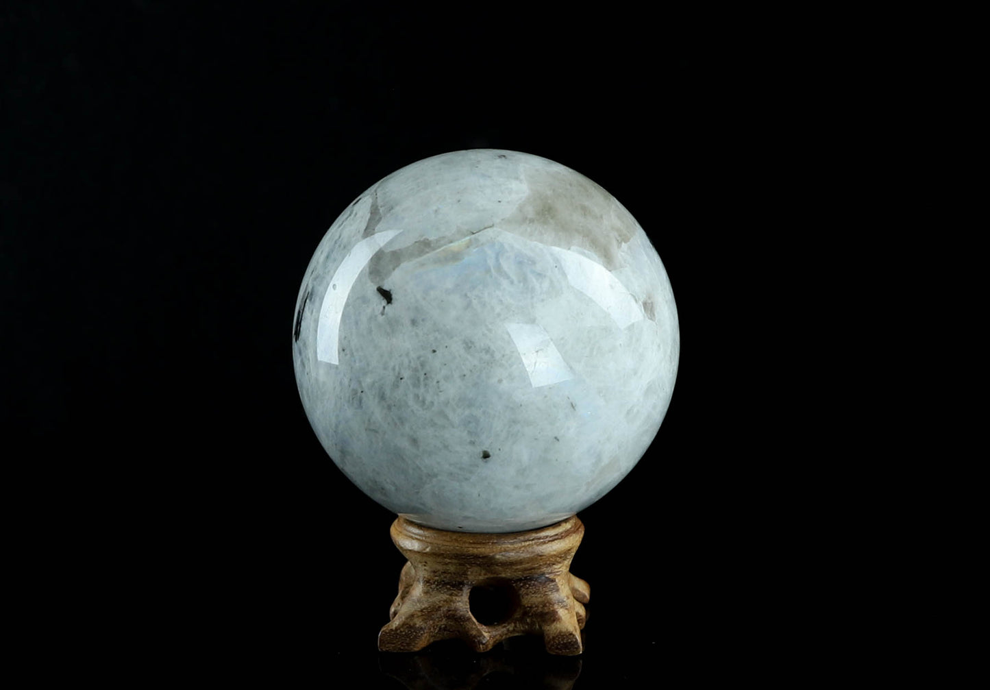 Rainbow Moonstone Sphere - For Healing and Spiritual Awakening