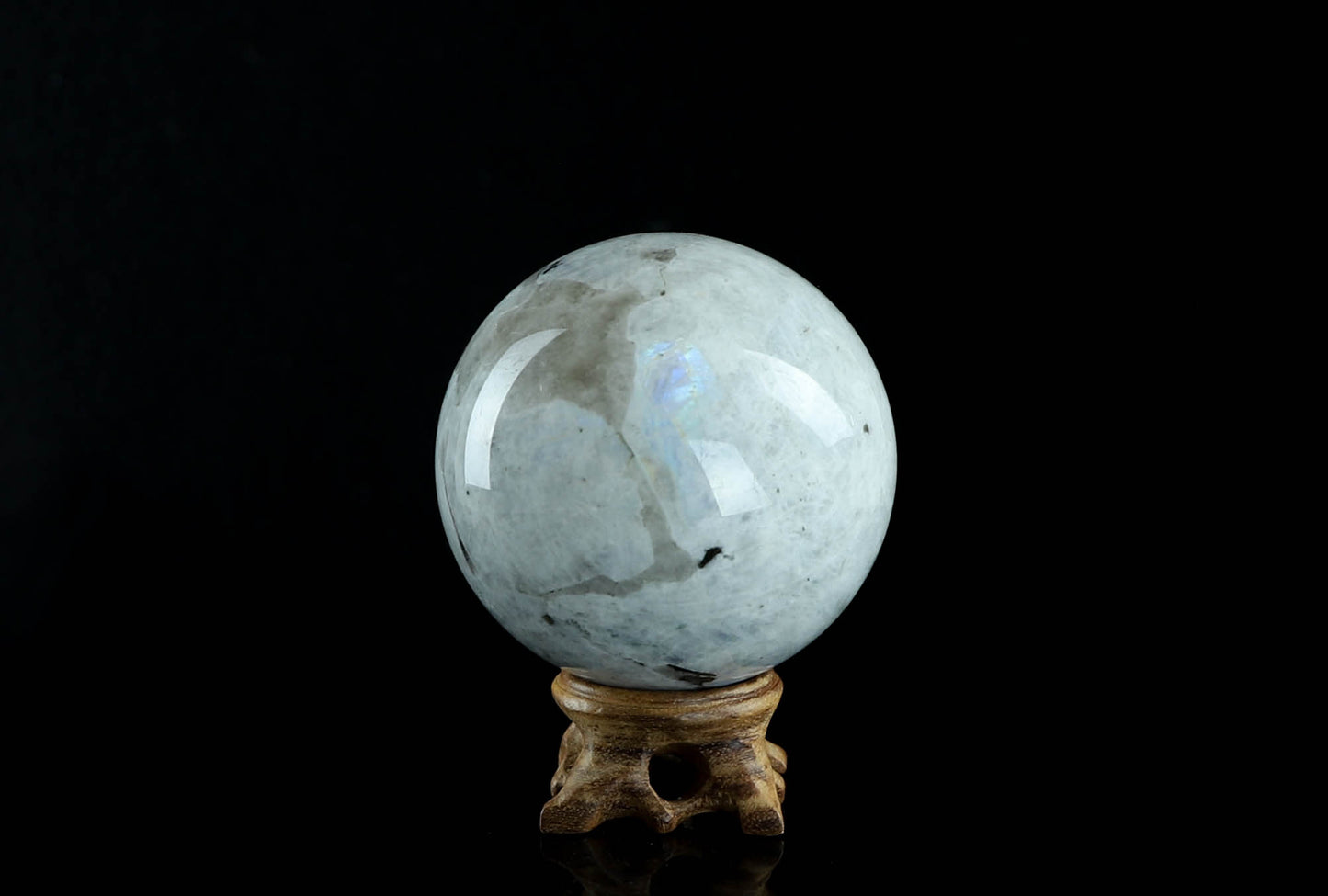 Rainbow Moonstone Sphere - For Healing and Spiritual Awakening