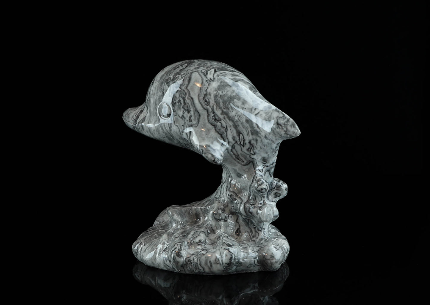 Agate Crystal Dolphin