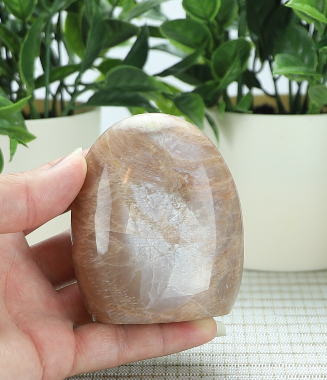 Peach Moonstone Freeform