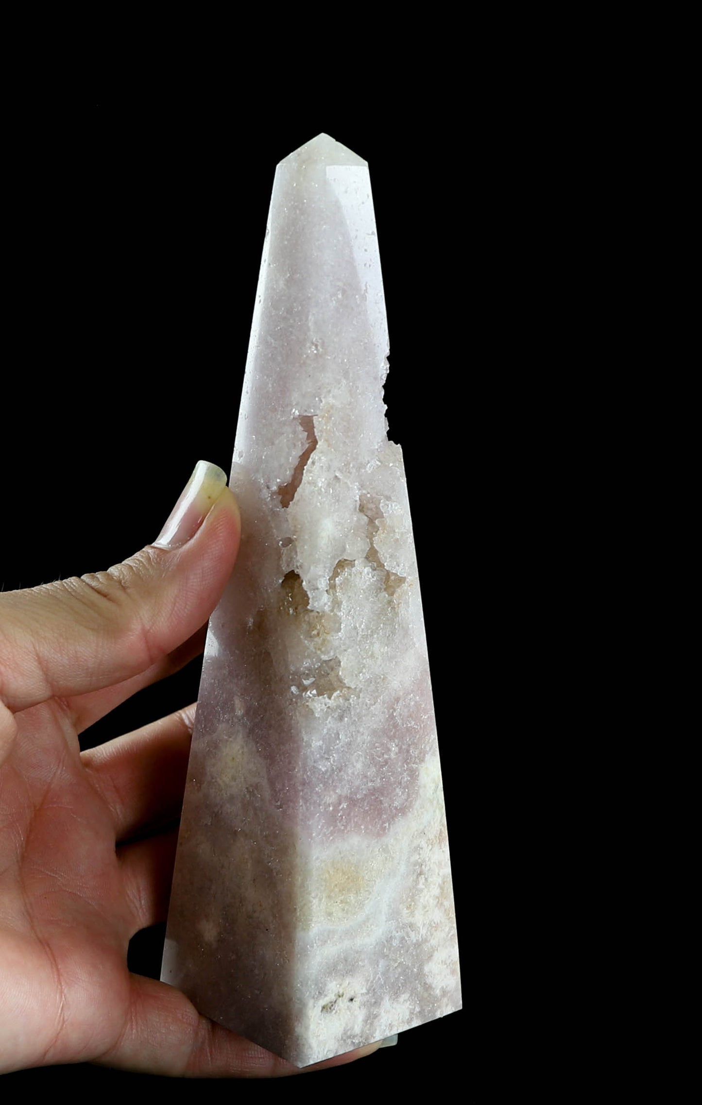 Pink Amethyst Tower - Perfect Gift for Crystal Enthusiasts