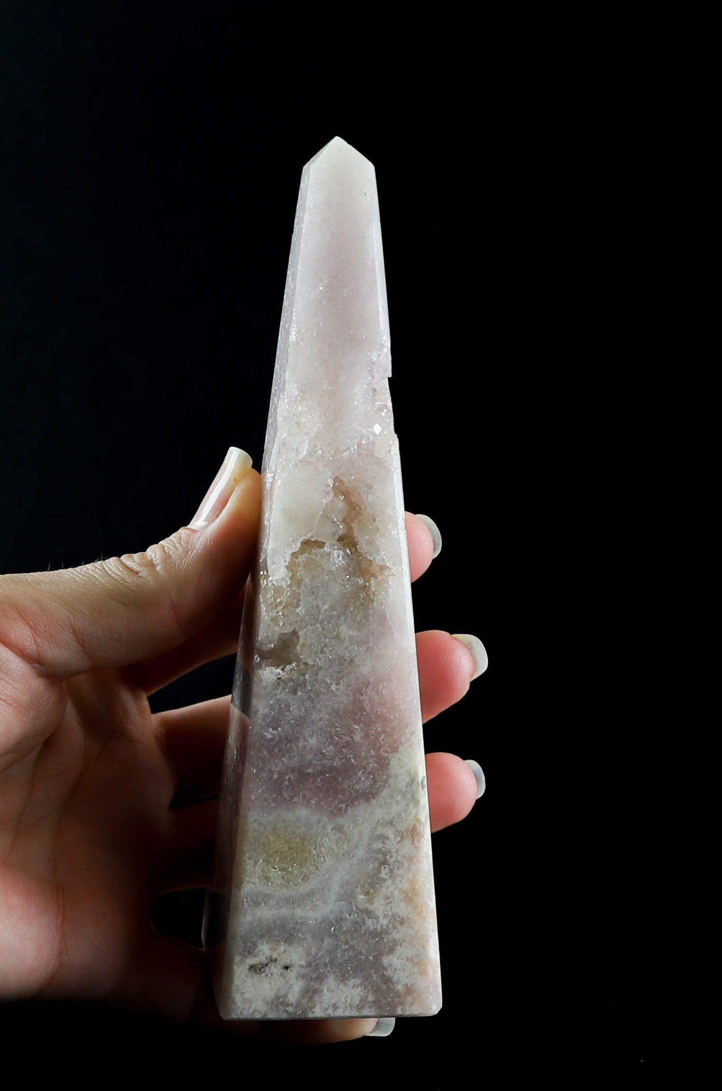 Pink Amethyst Tower - Perfect Gift for Crystal Enthusiasts