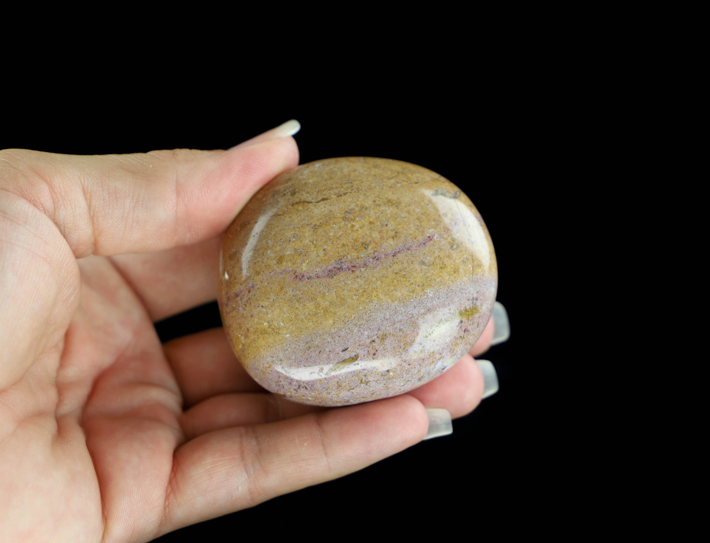 Ocean Jasper Palm Stone