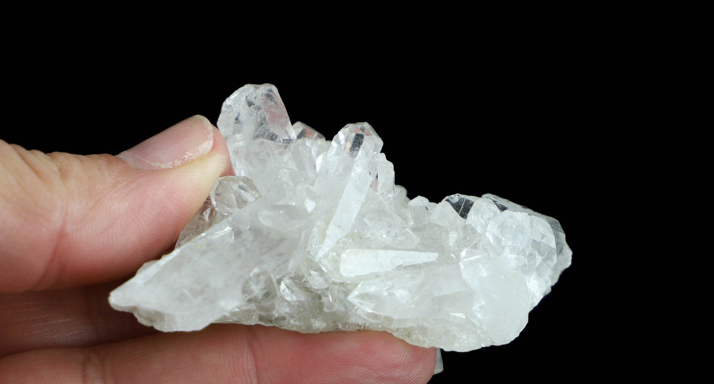 Natural Quartz Cluster - Unique Home Décor Accent and Positive Energy Crystal