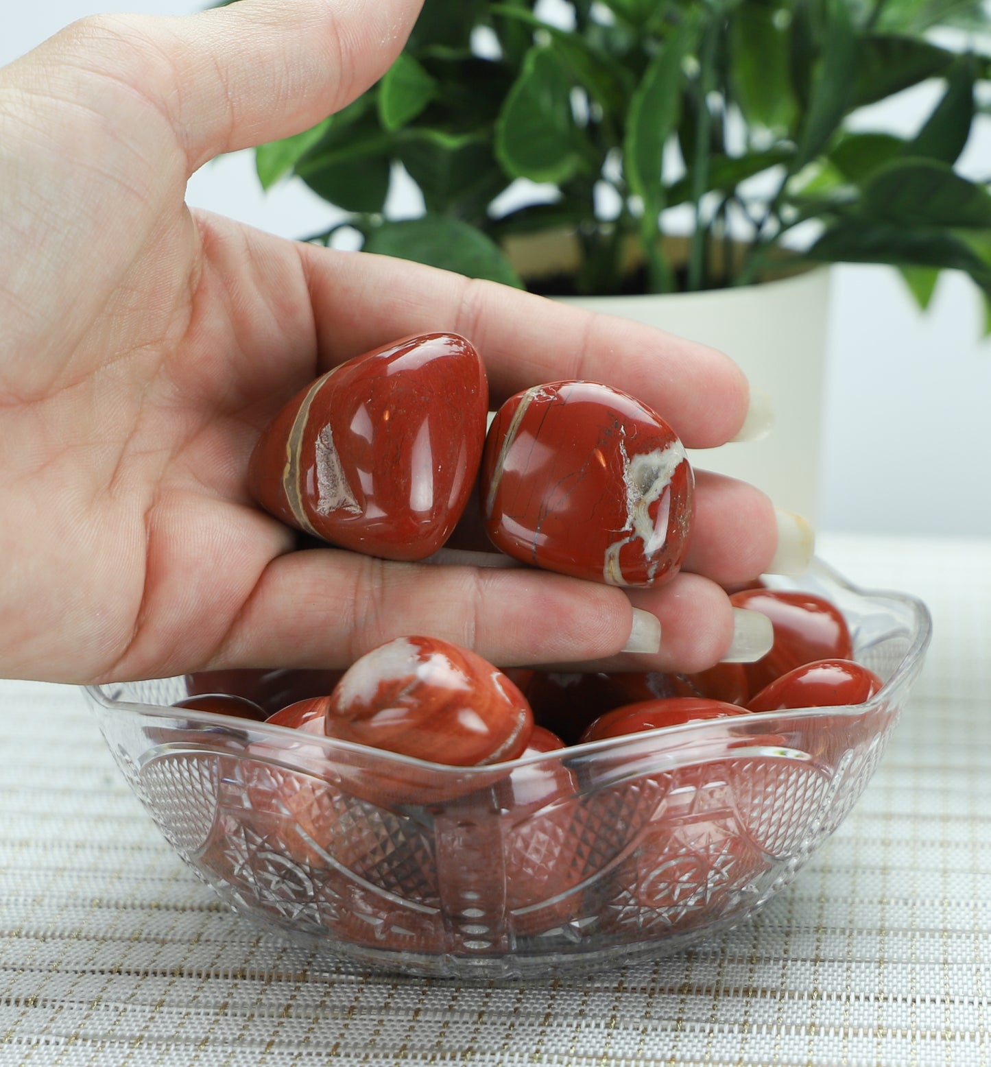 Red Jasper Crystal Tumble