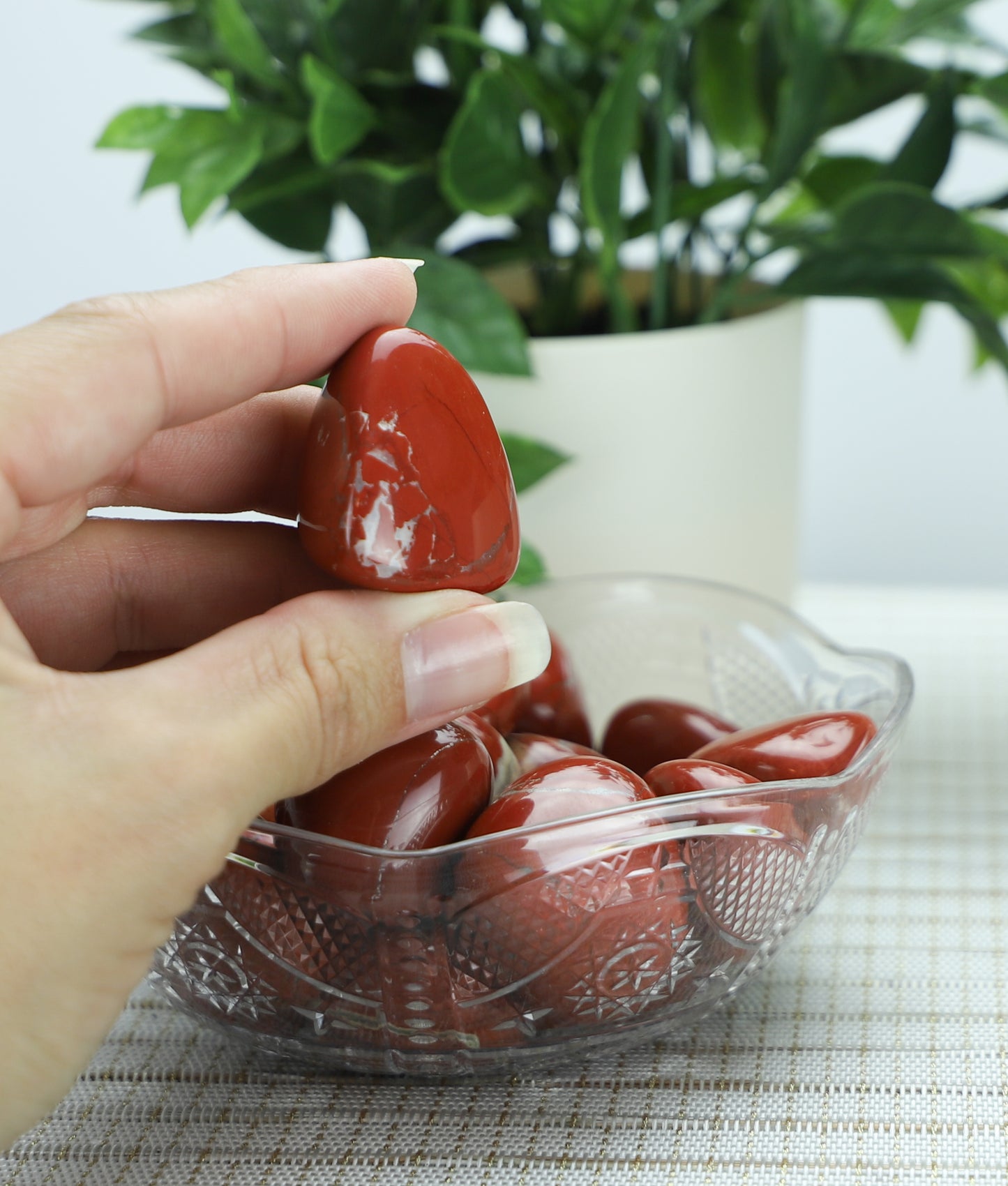 Red Jasper Crystal Tumble